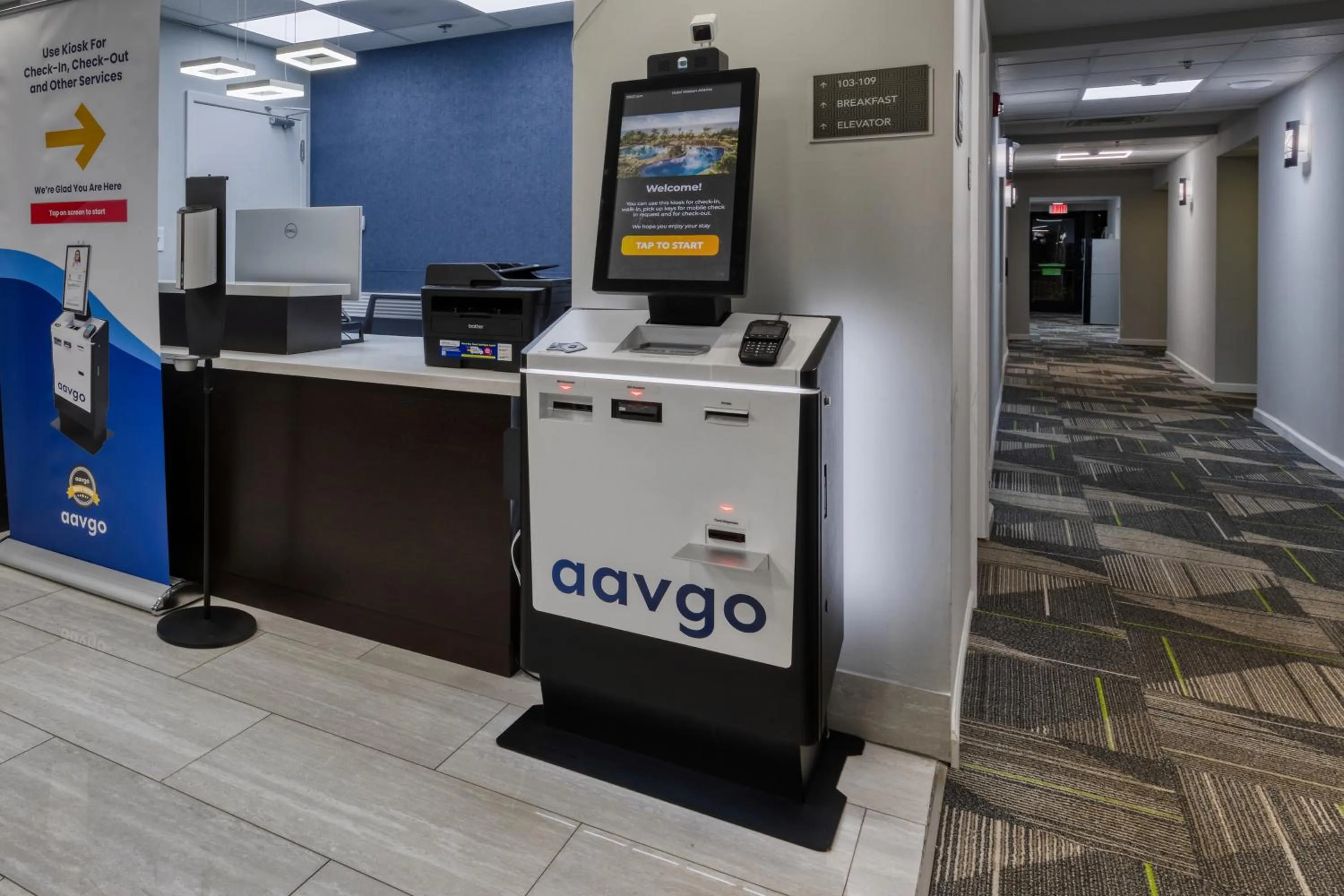 Lobby or reception in Hotel Weston
