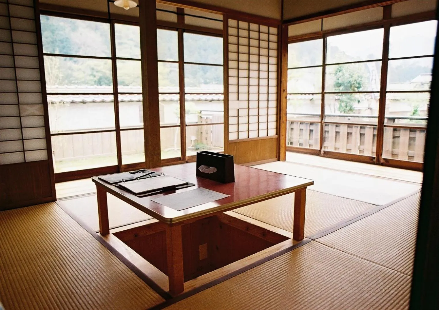 Living room in Japan's oldest remaining company housing
