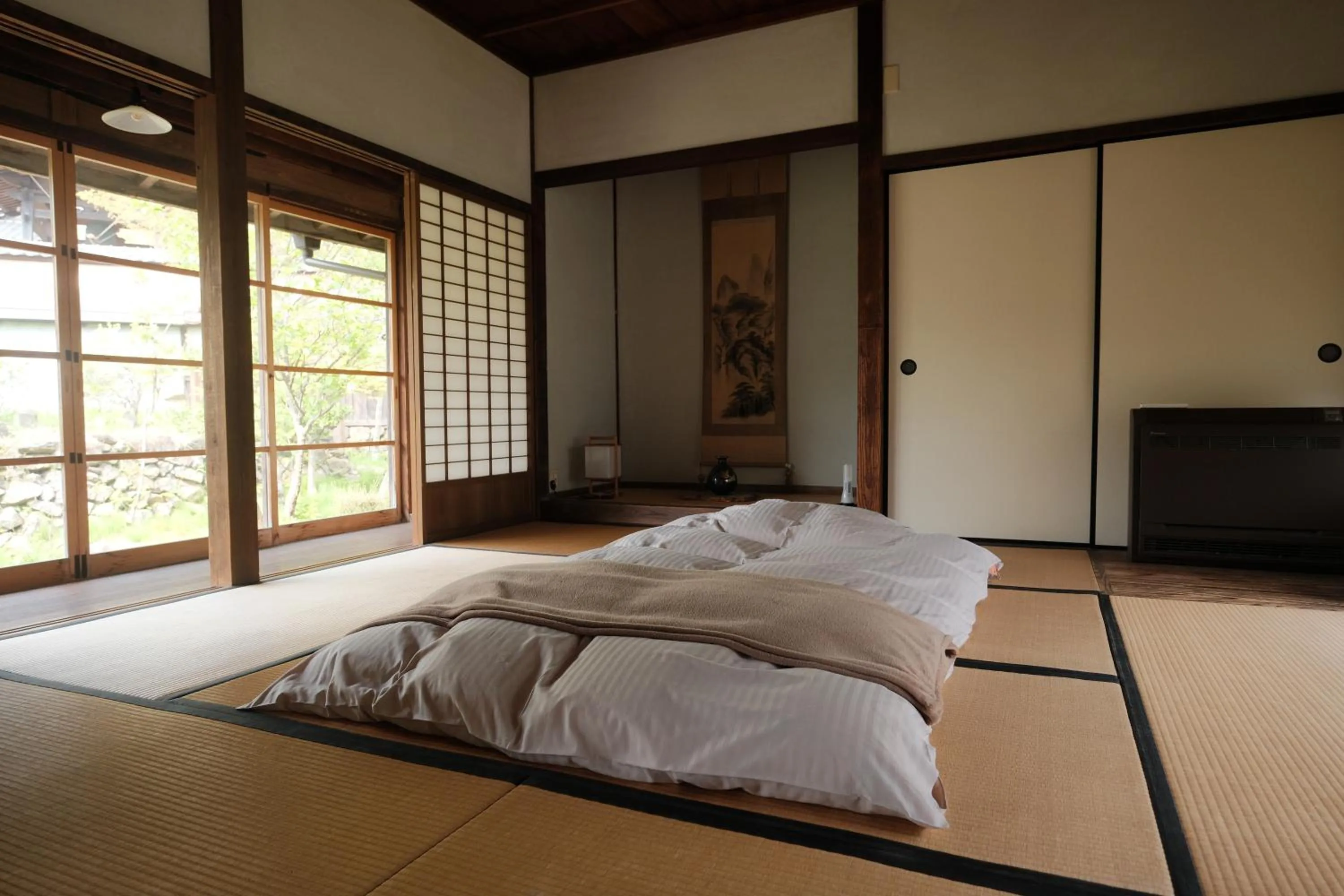 Bedroom, Bed in Japan's oldest remaining company housing