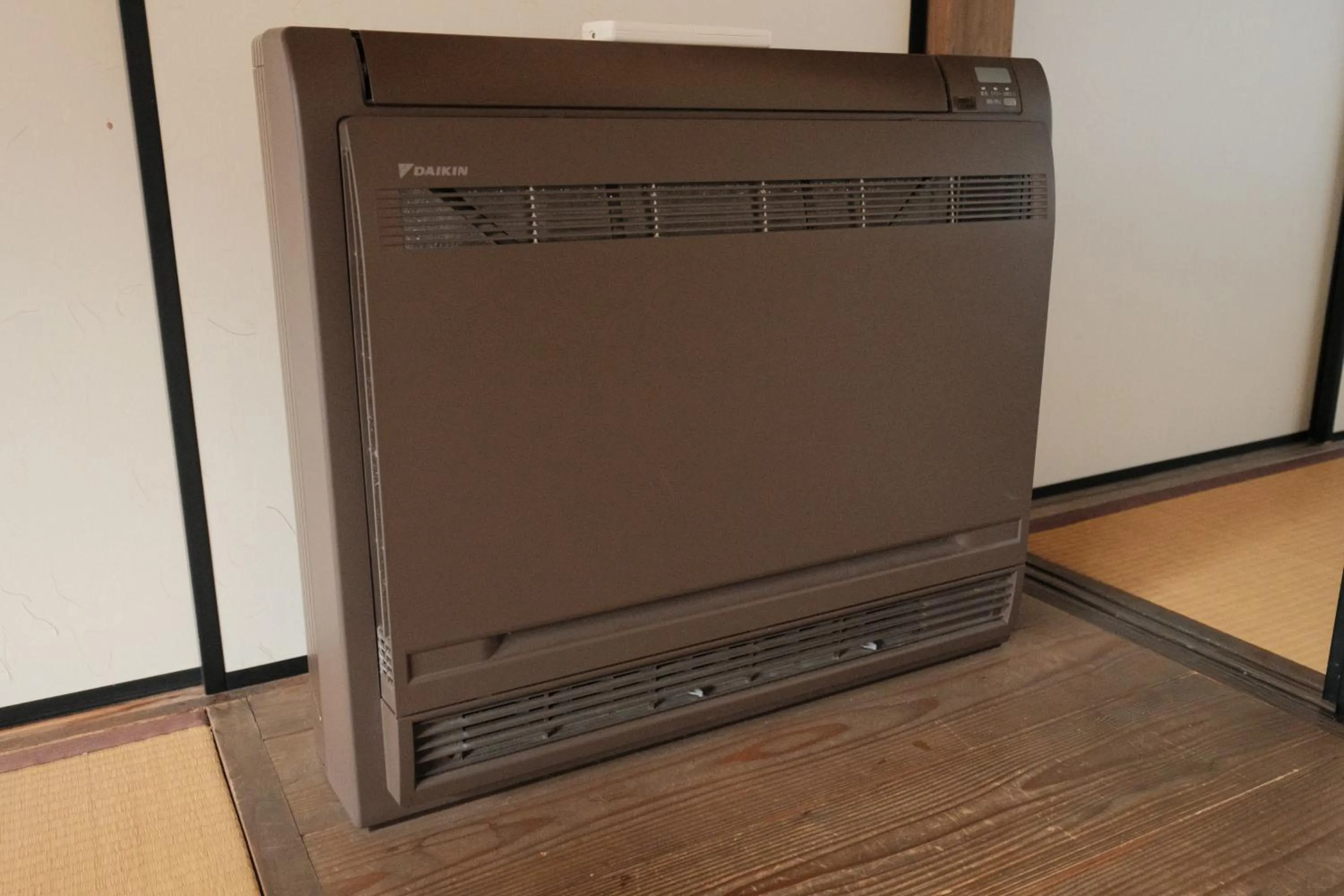 air conditioner in Japan's oldest remaining company housing