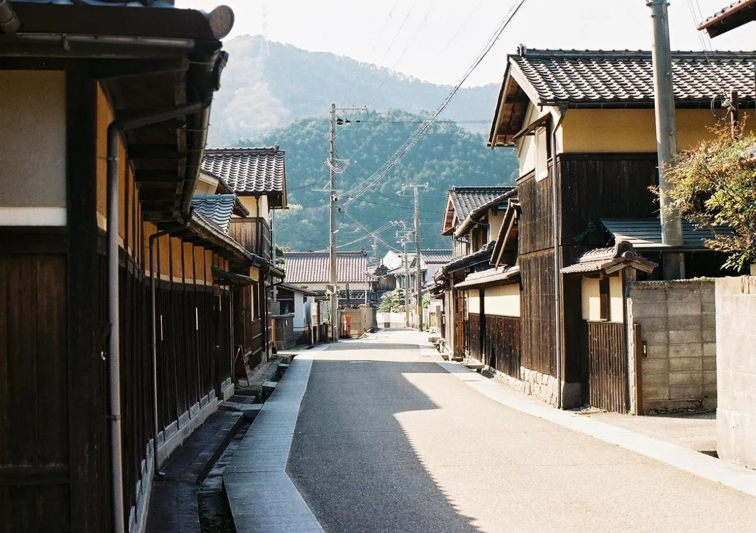 Neighbourhood in Japan's oldest remaining company housing