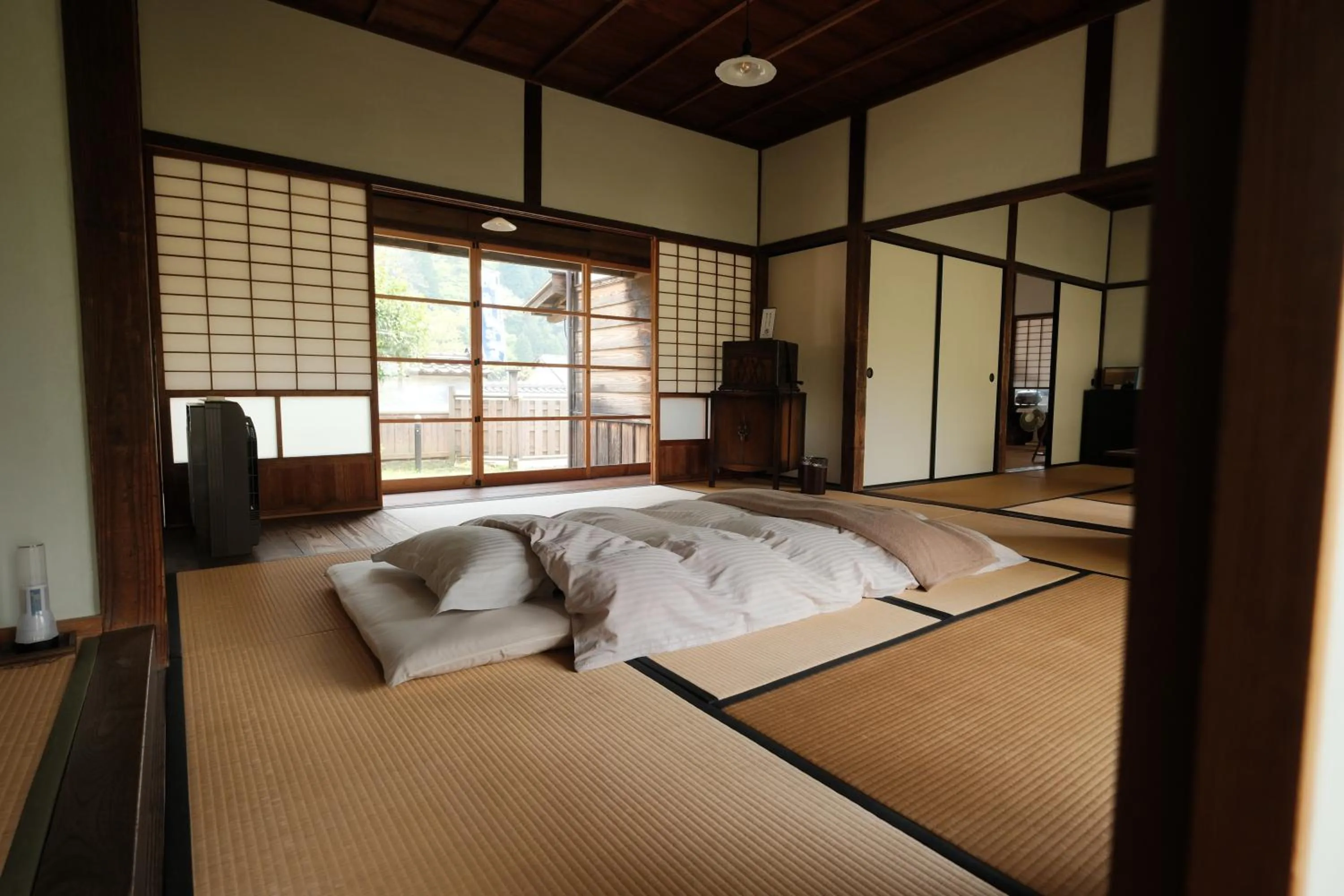 Bedroom, Bed in Japan's oldest remaining company housing