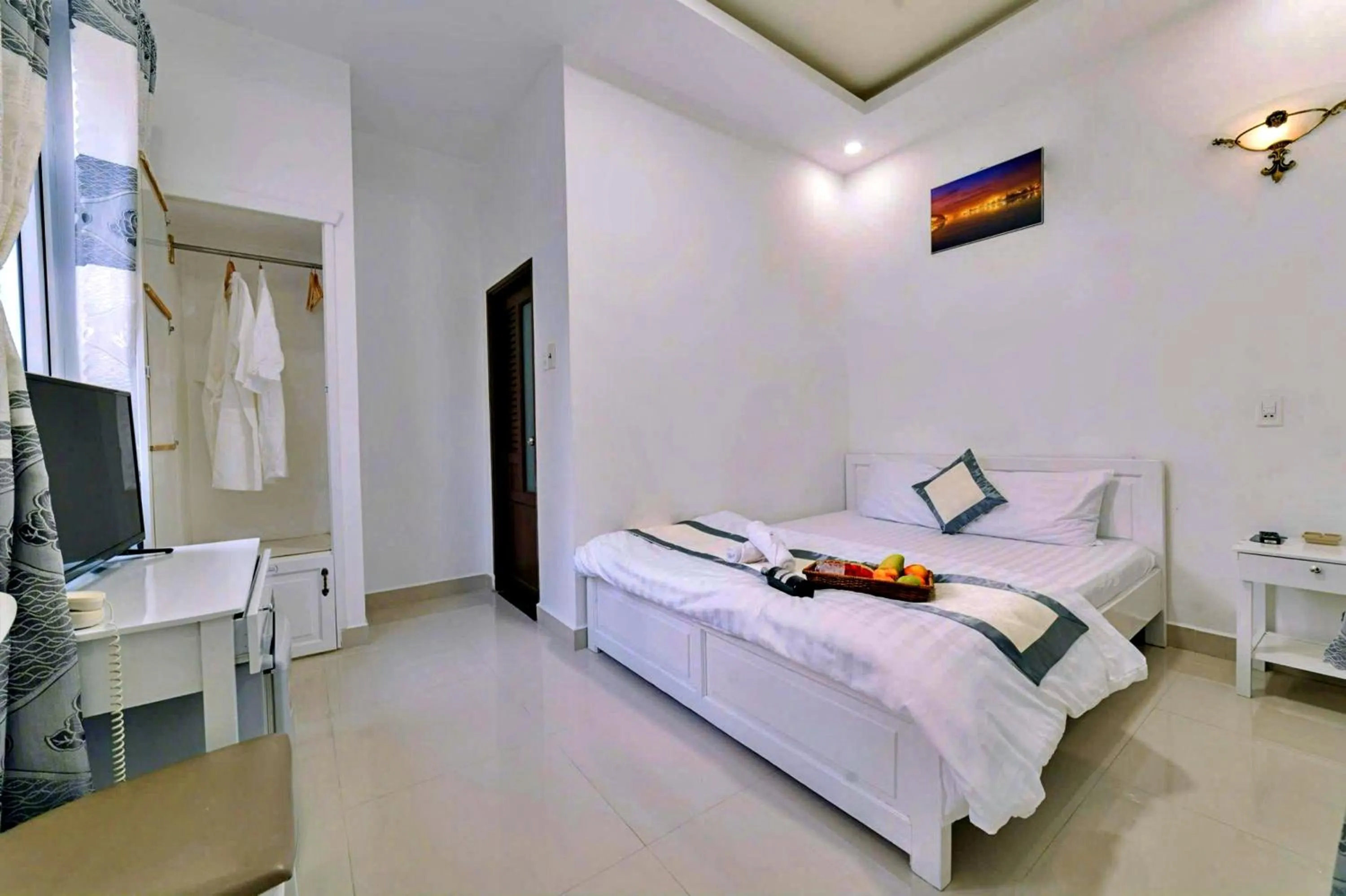 Bed in S79 Kim Phu Hotel Dalat