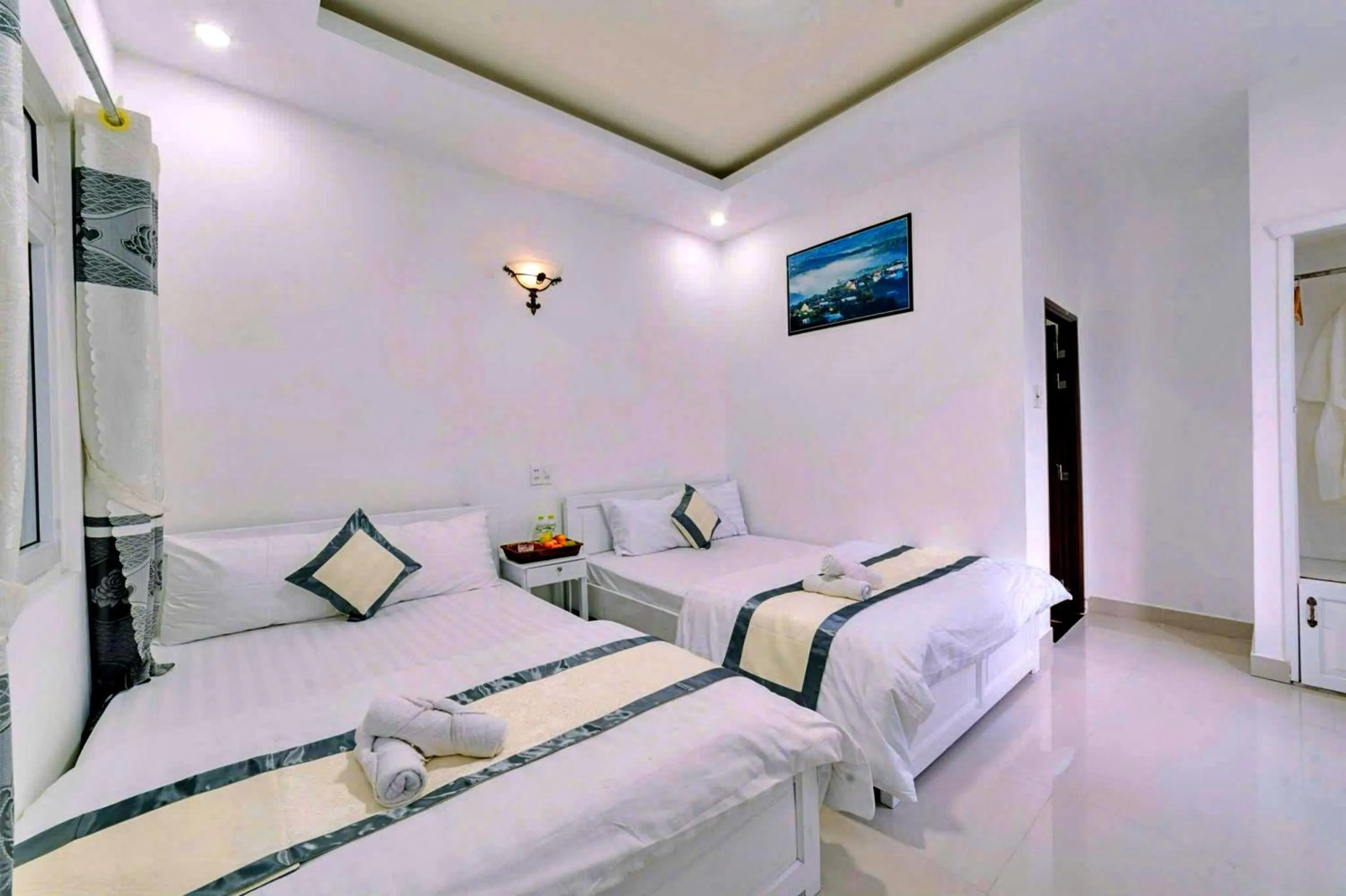 Bed in S79 Kim Phu Hotel Dalat