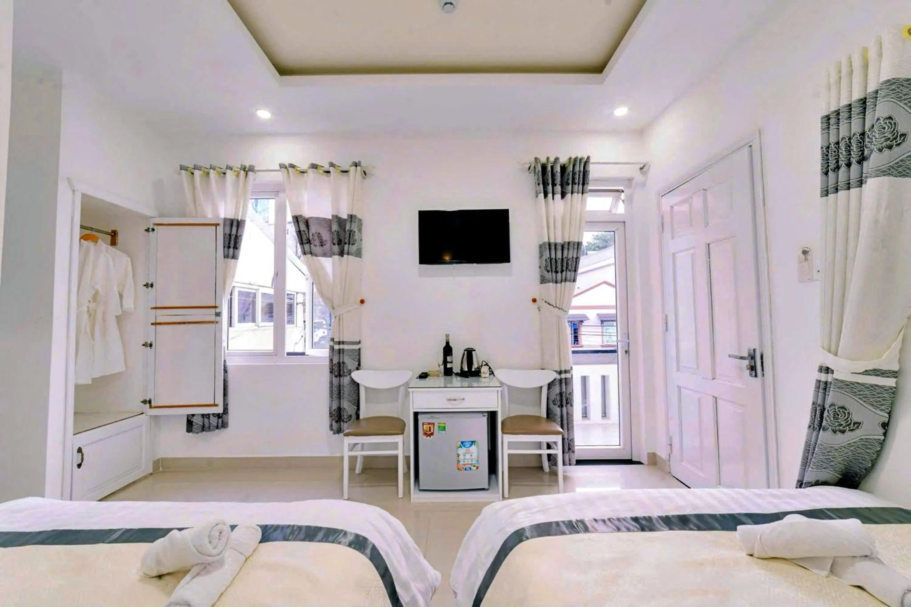 Bed in S79 Kim Phu Hotel Dalat