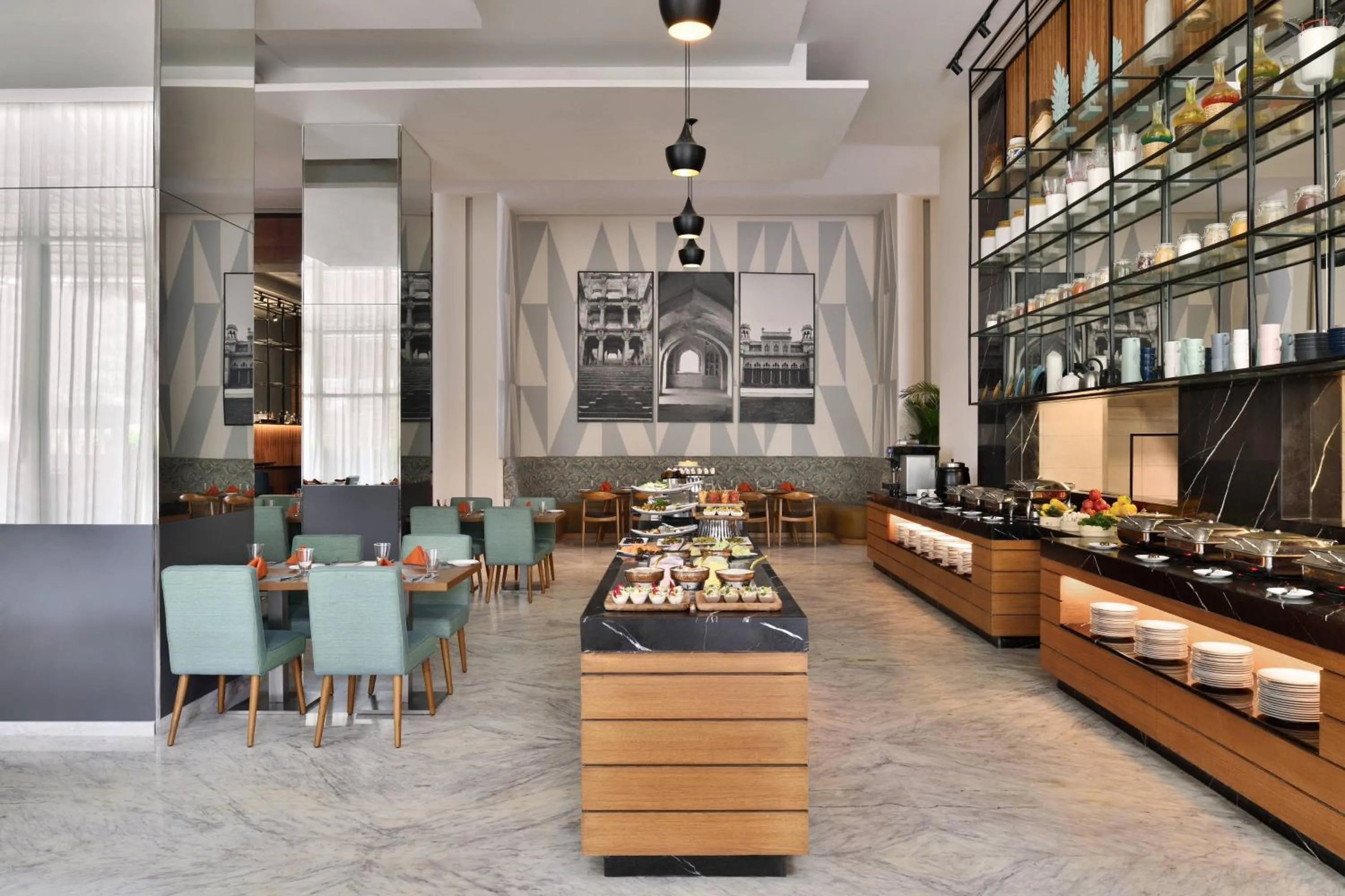 Kitchen or kitchenette in Fairfield by Marriott Hyderabad Gachibowli