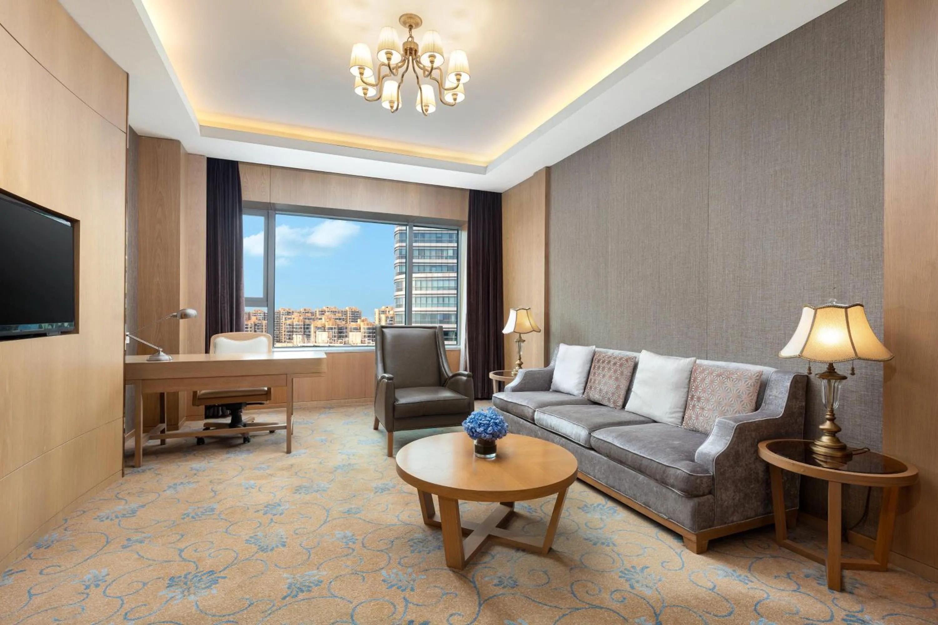 Photo of the whole room in Crowne Plaza Shanghai Noah Square by IHG