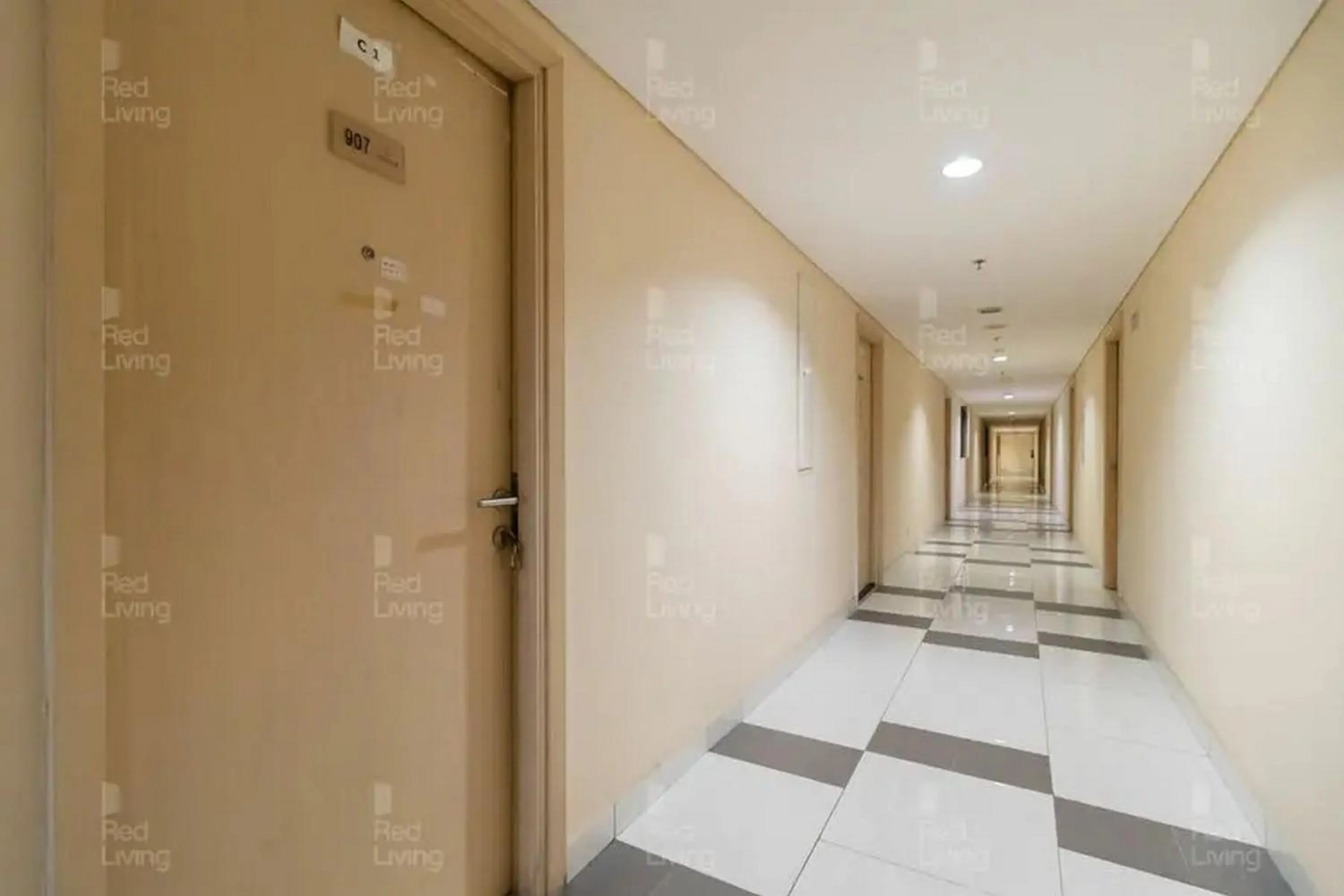 Floor plan in RedLiving Apartemen 19 Avenue - Amanah Room