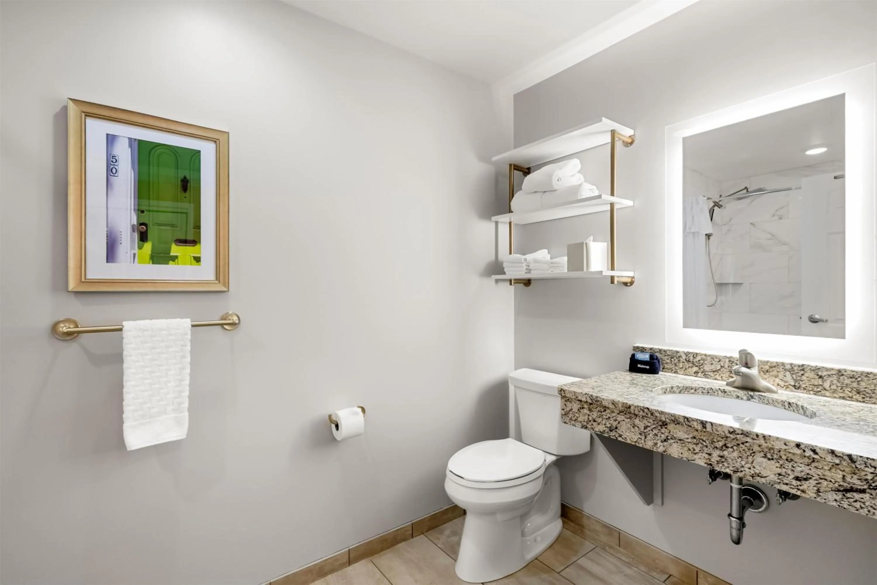 Bathroom in The Inn at Lewisburg, BW Signature Collection