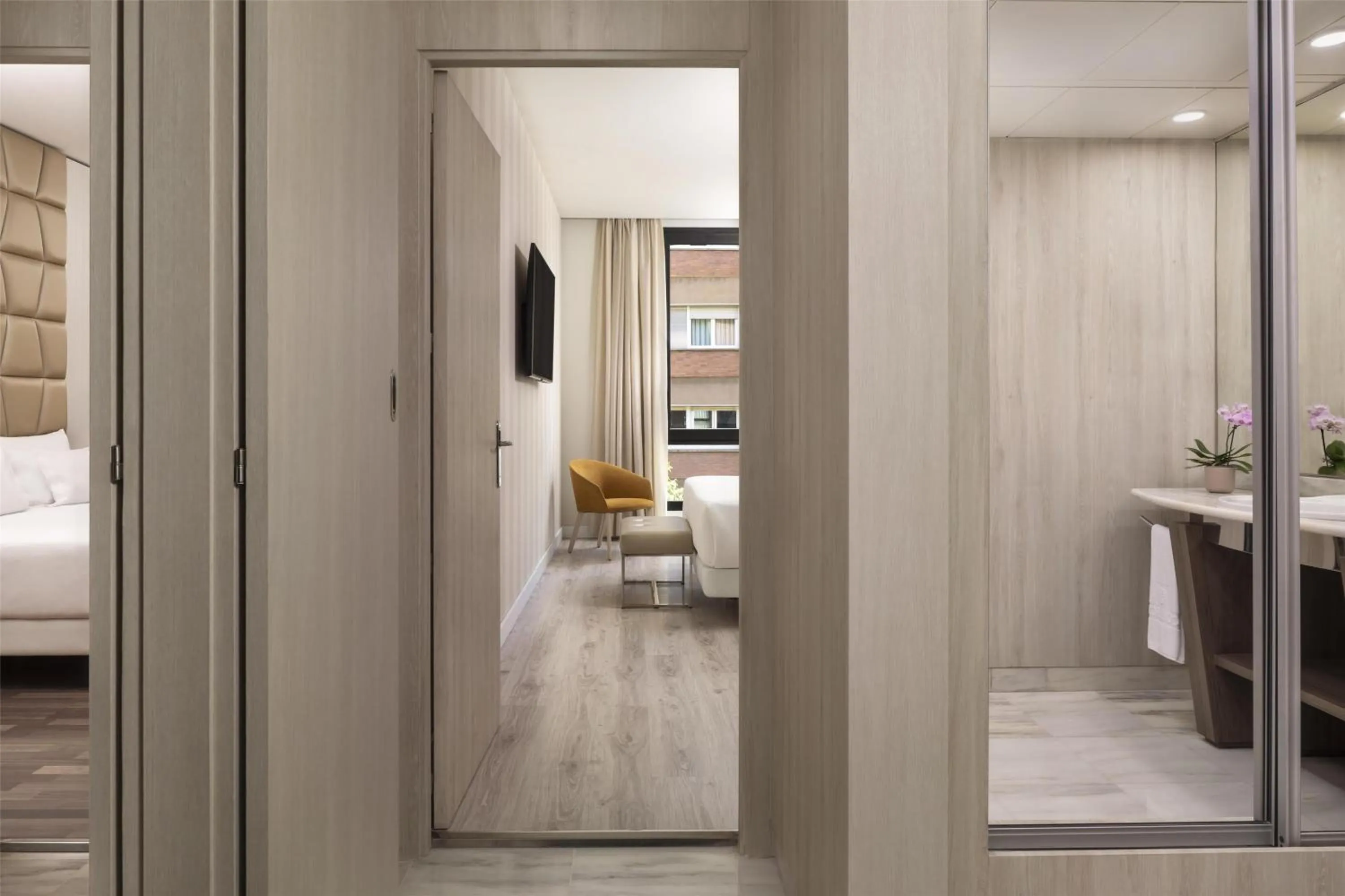 Bedroom, Bed in NH Collection Barcelona Podium