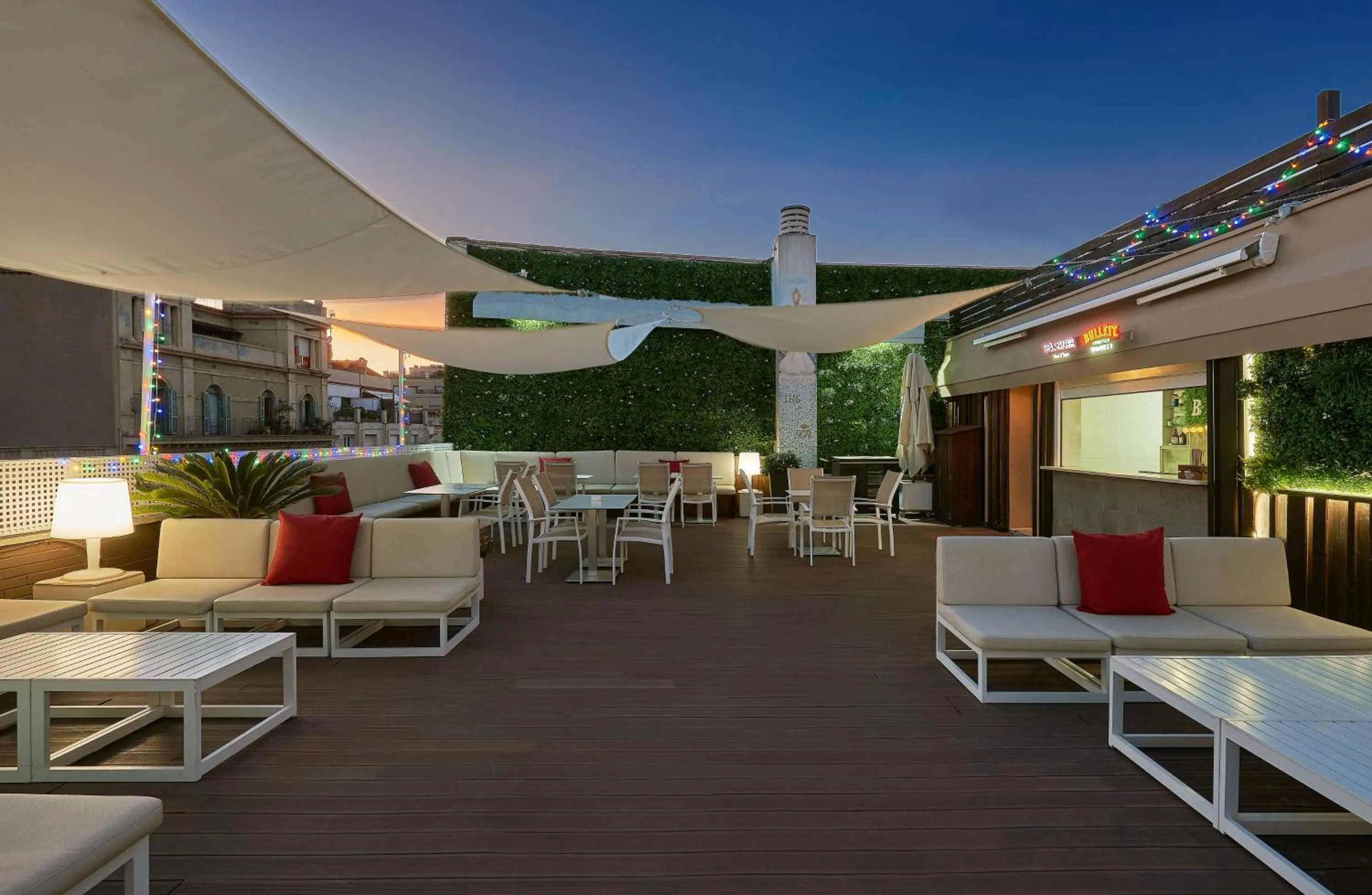 Balcony/Terrace in NH Collection Barcelona Podium