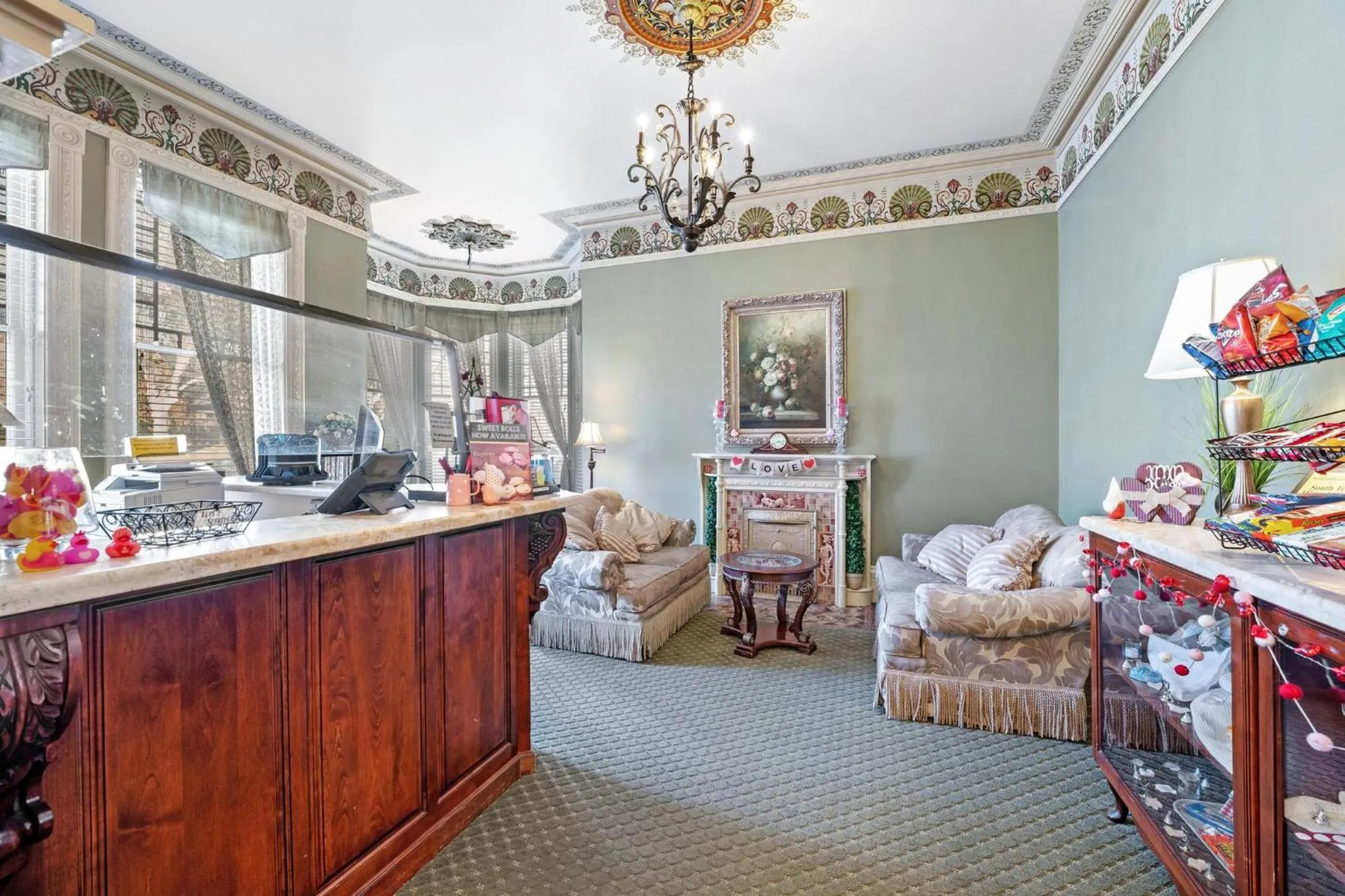 Lobby or reception in The Anniversary Inn - South Temple