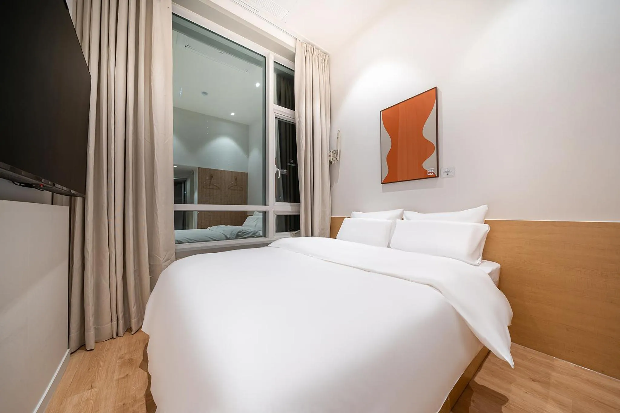 Bed in Aank Hotel Hongdae