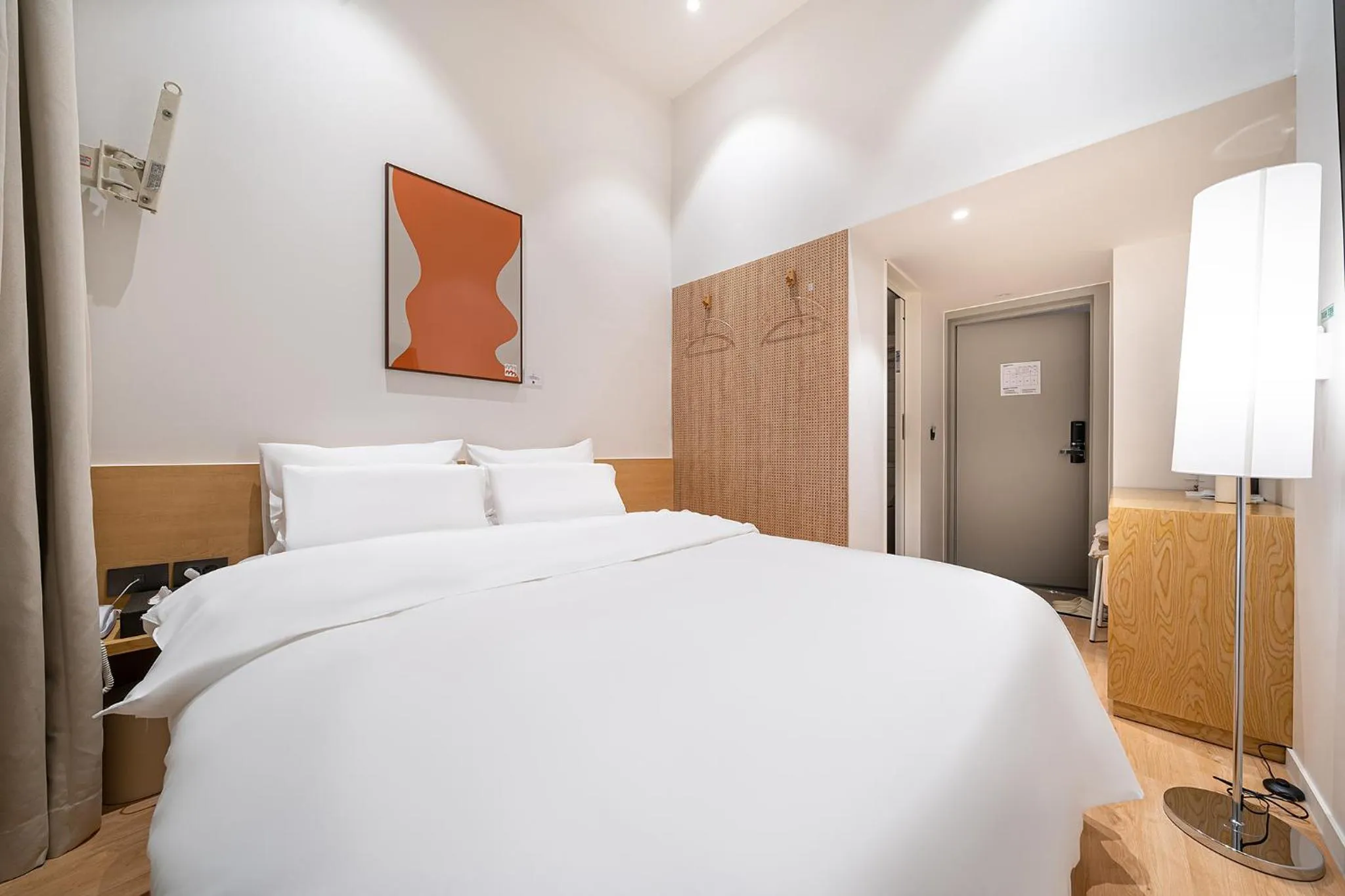 Bed in Aank Hotel Hongdae