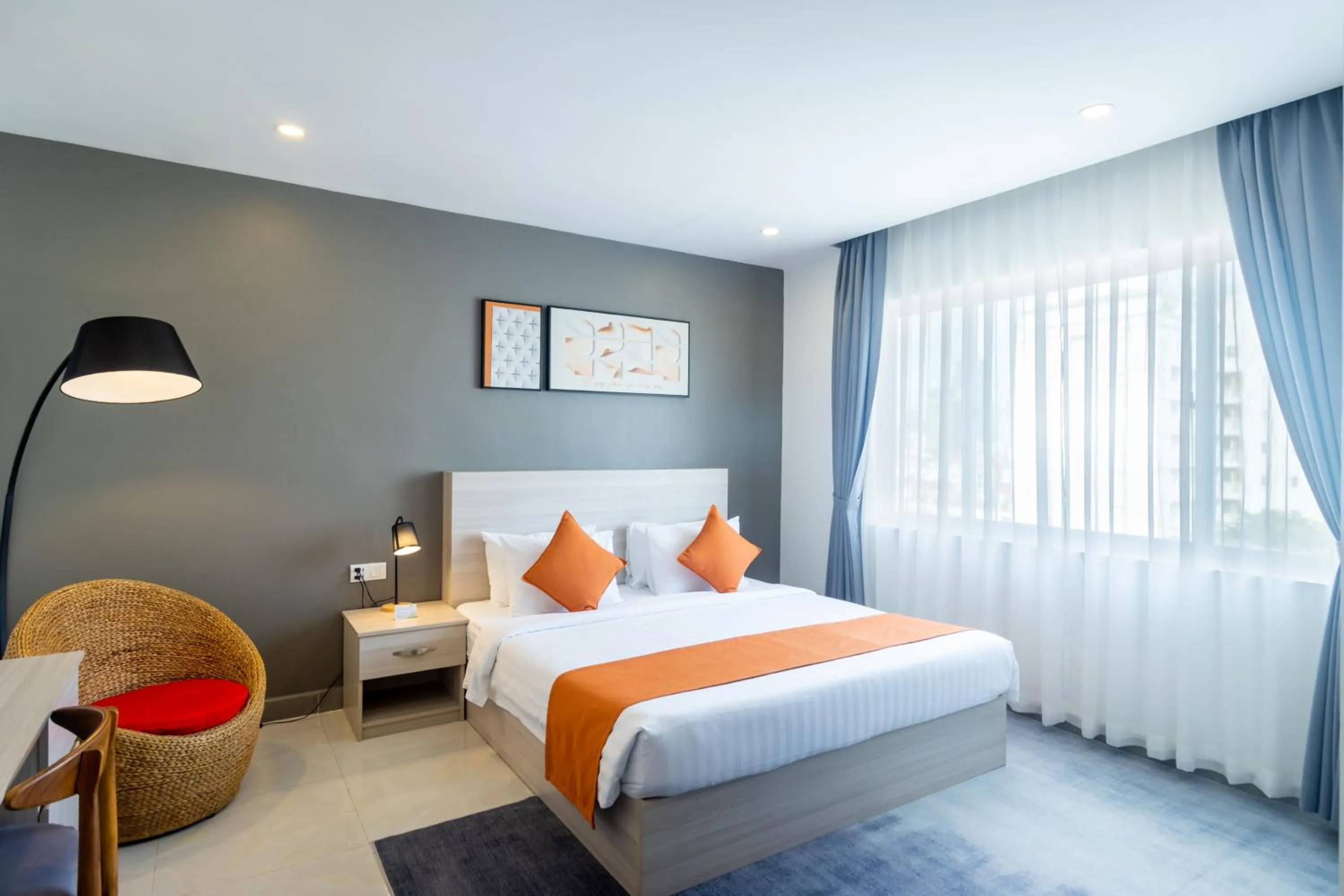 View (from property/room), Bed in CDX RESIDENCE