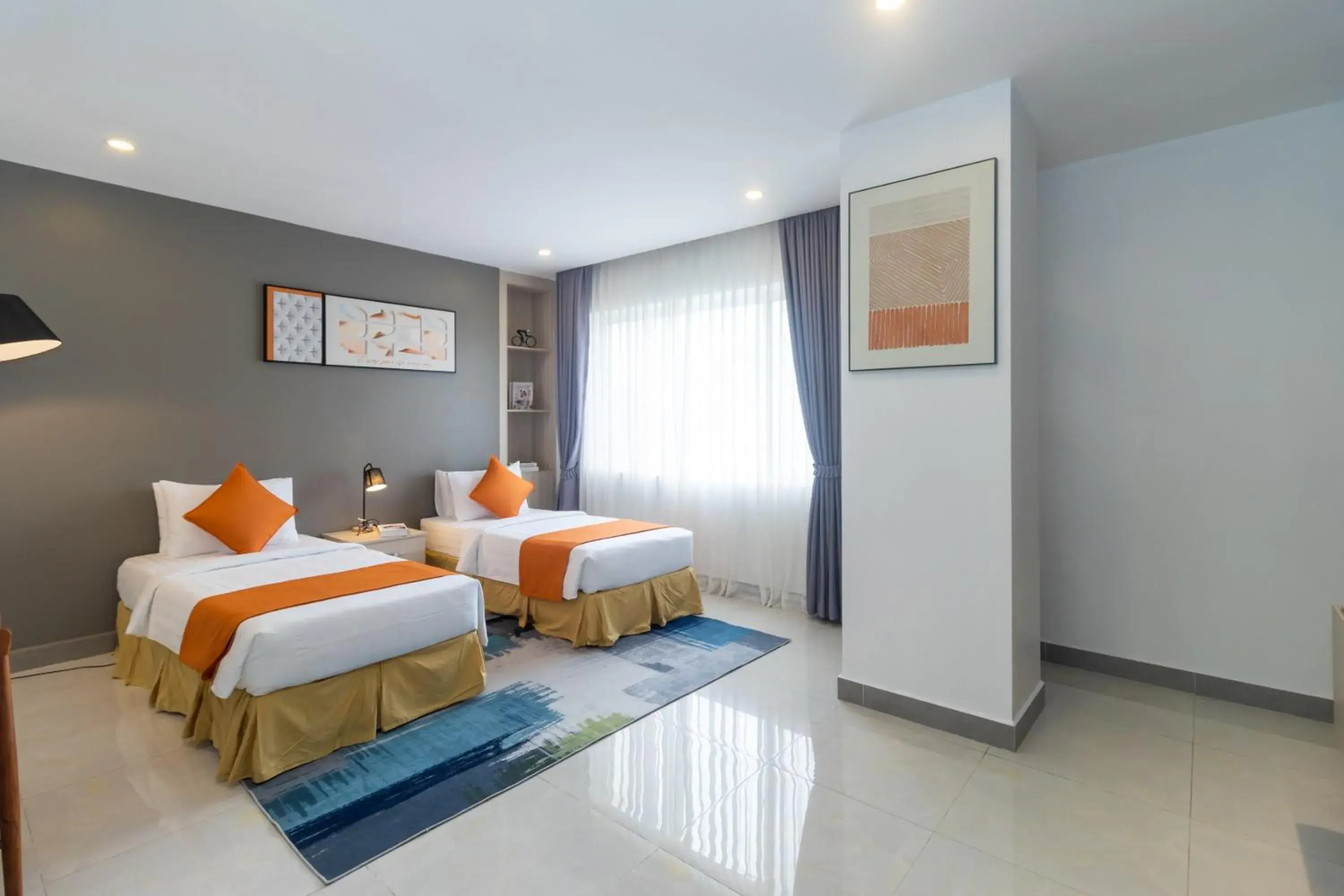 Deluxe Twin Room in CDX RESIDENCE Deluxe Twin Room in CDX RESIDENCE