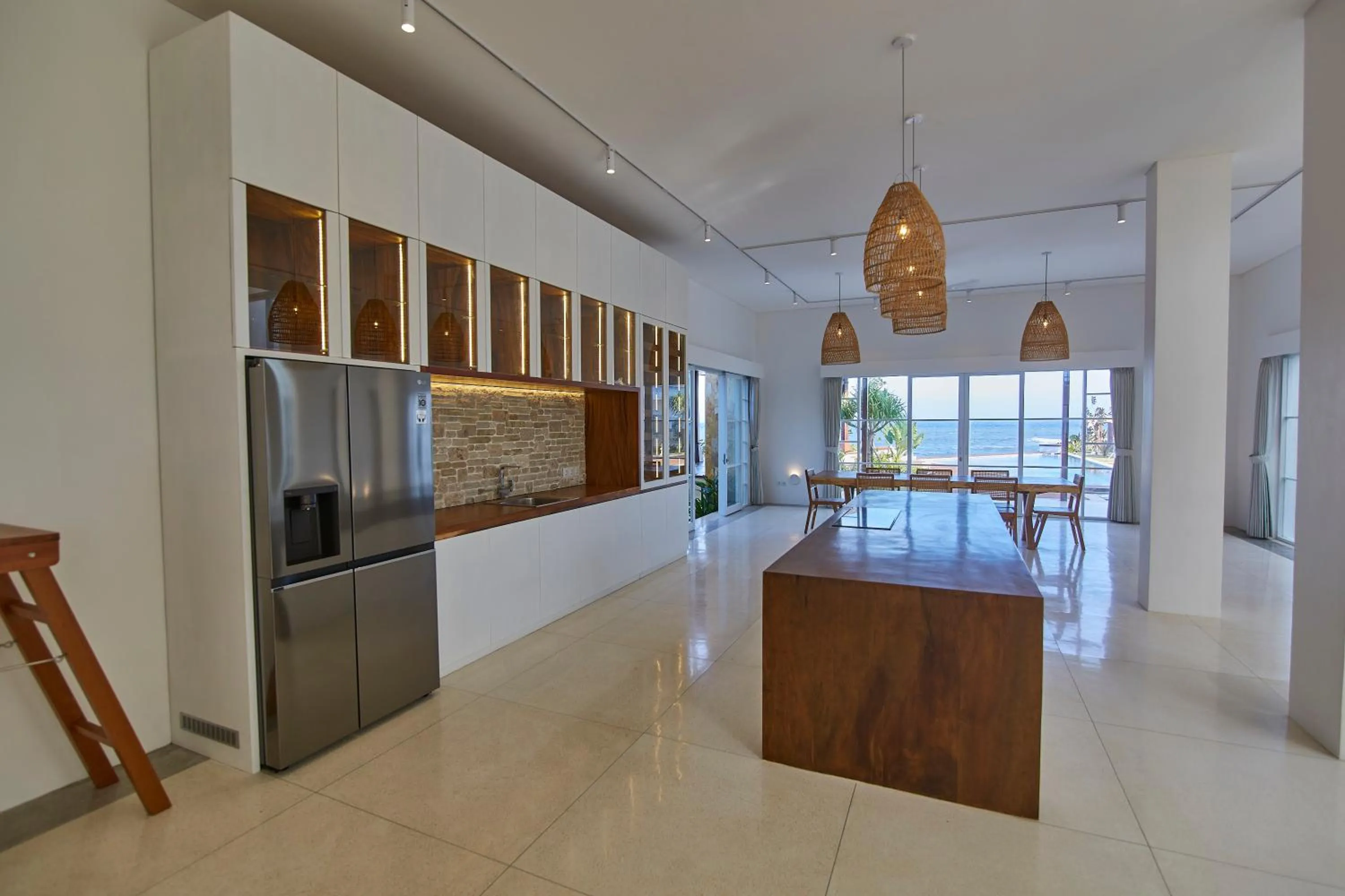 kitchen in Ketewel Beach Villas and Spa