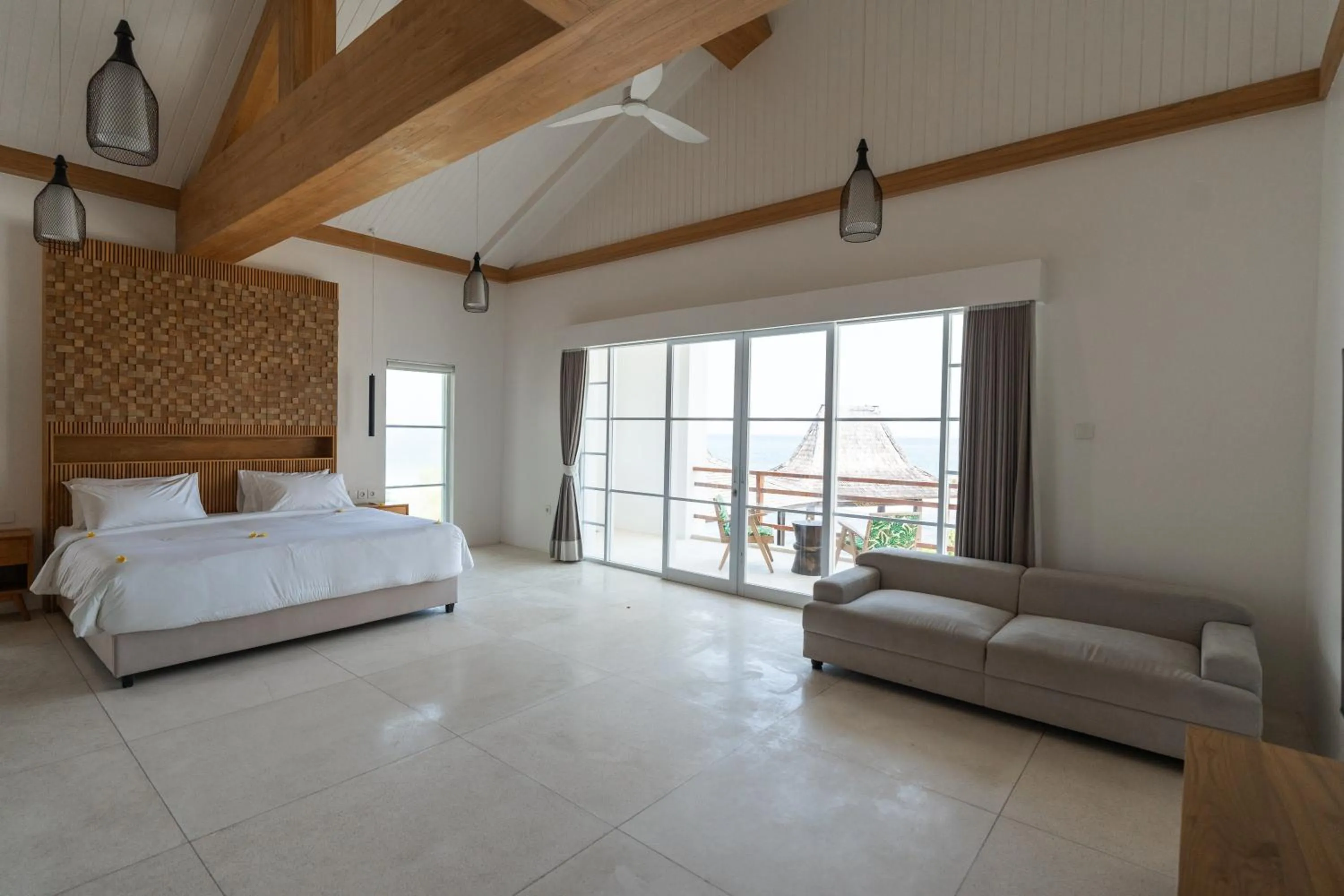 Bed in Ketewel Beach Villas and Spa