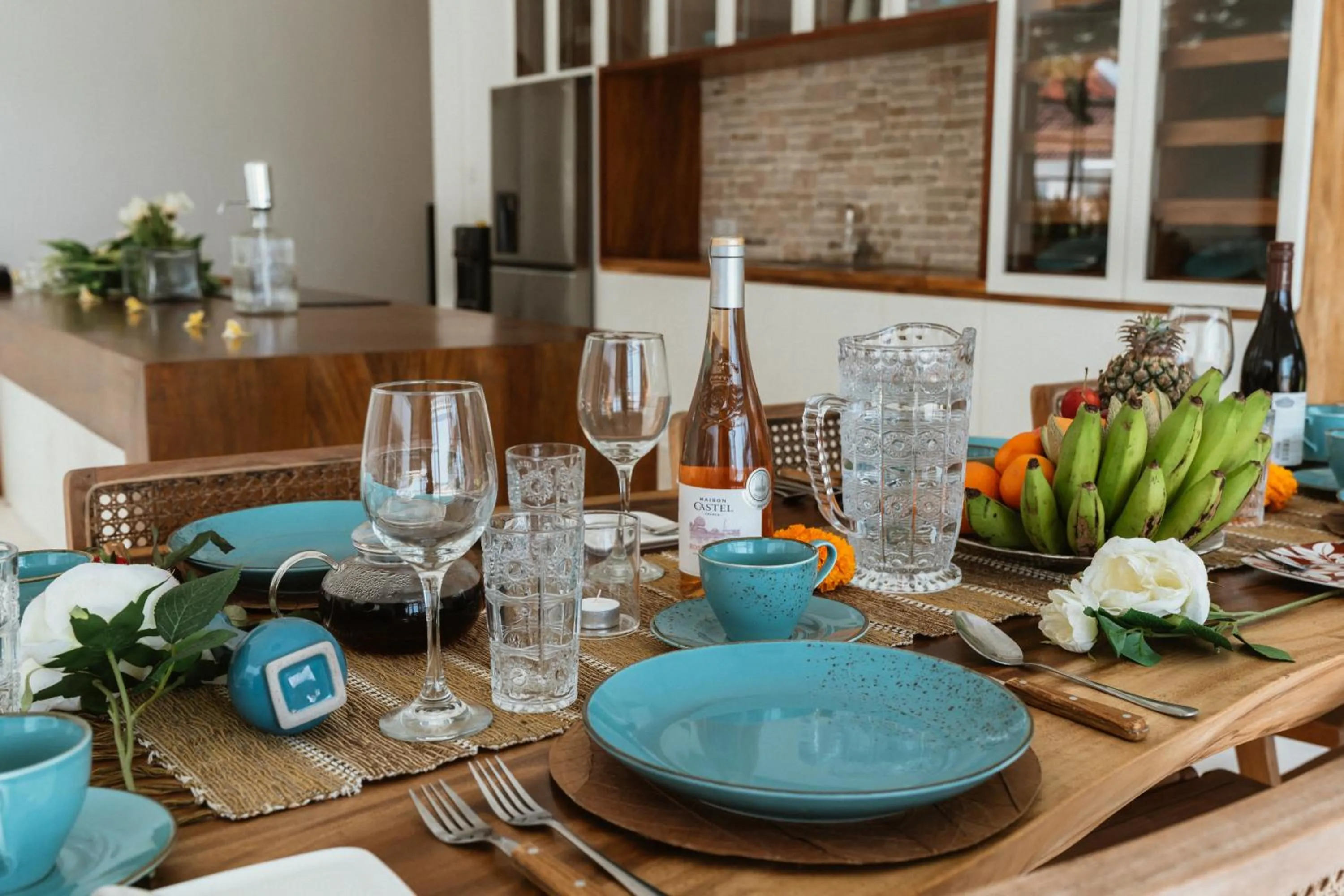 kitchen in Ketewel Beach Villas and Spa
