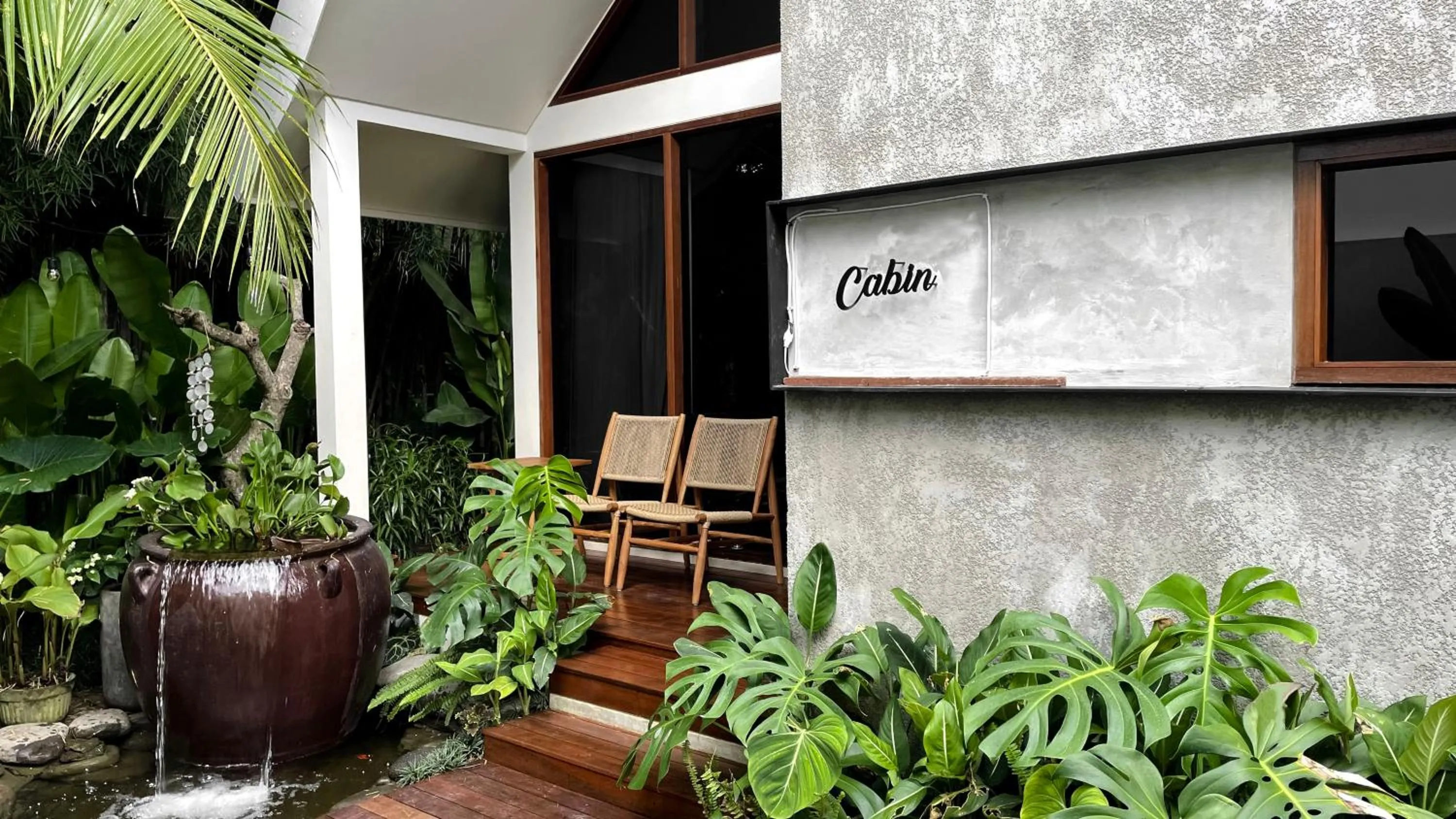 Balcony/Terrace in Leafy Home Canggu