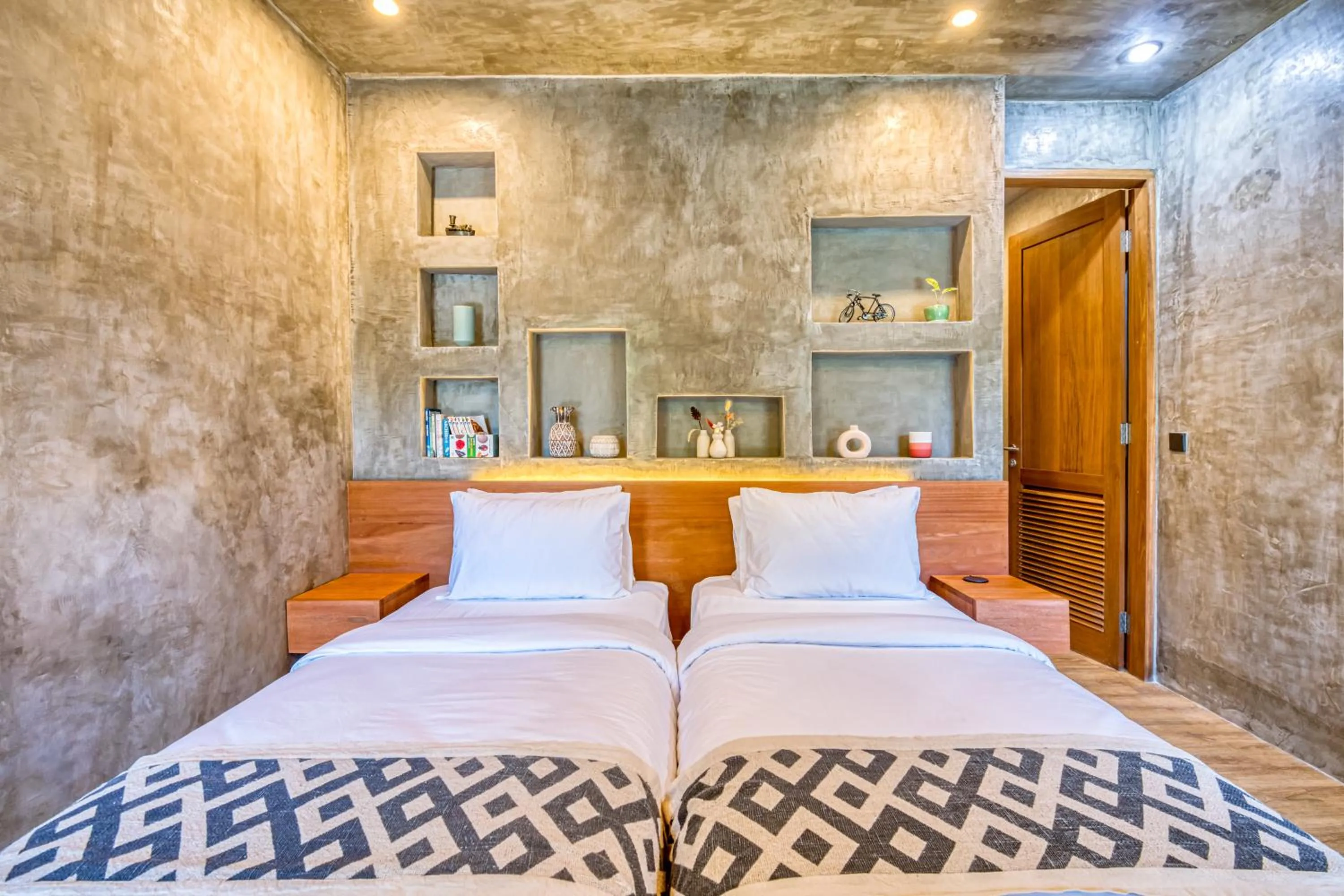 Bed in Leafy Home Canggu