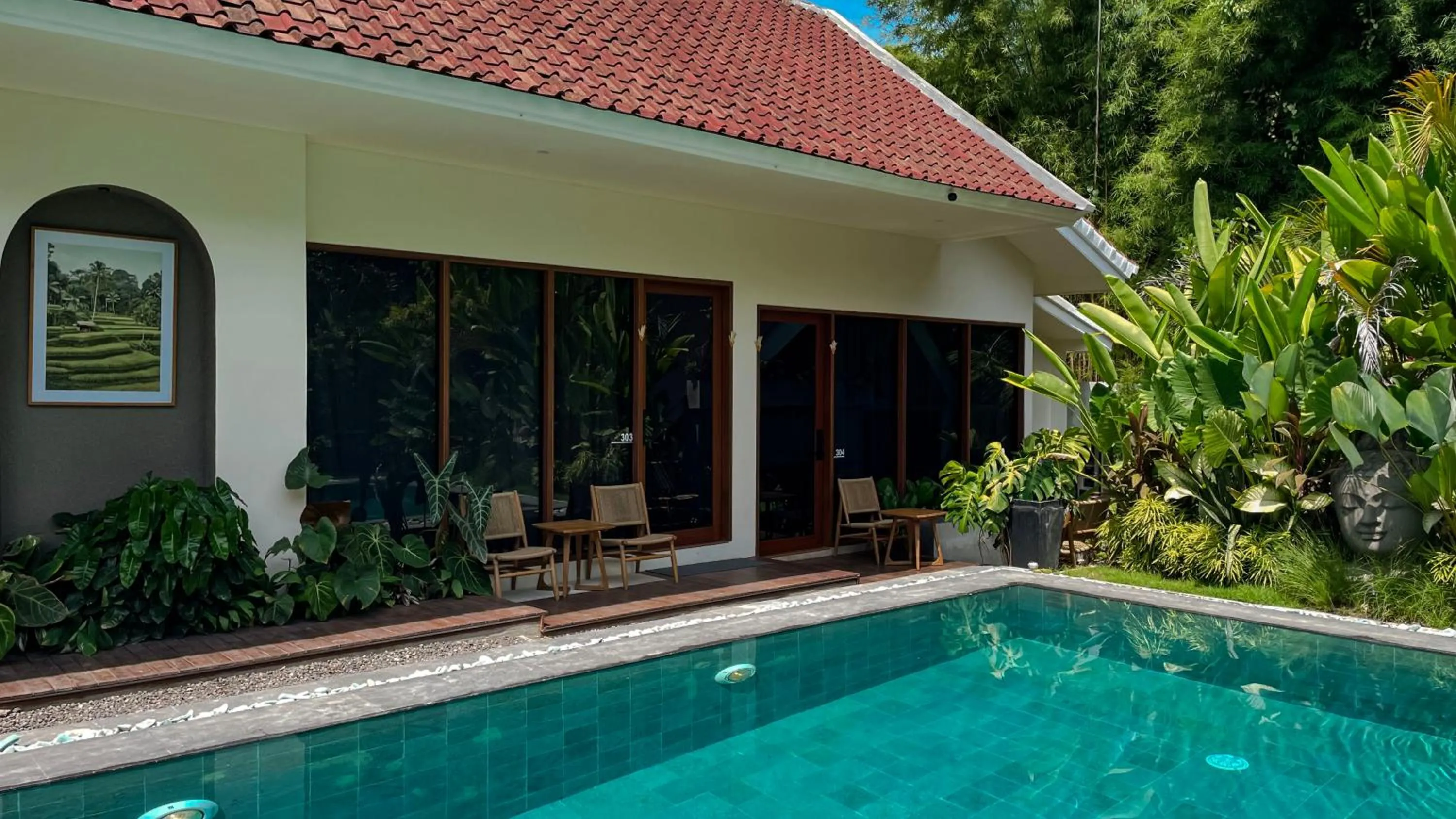 Property building in Leafy Home Canggu