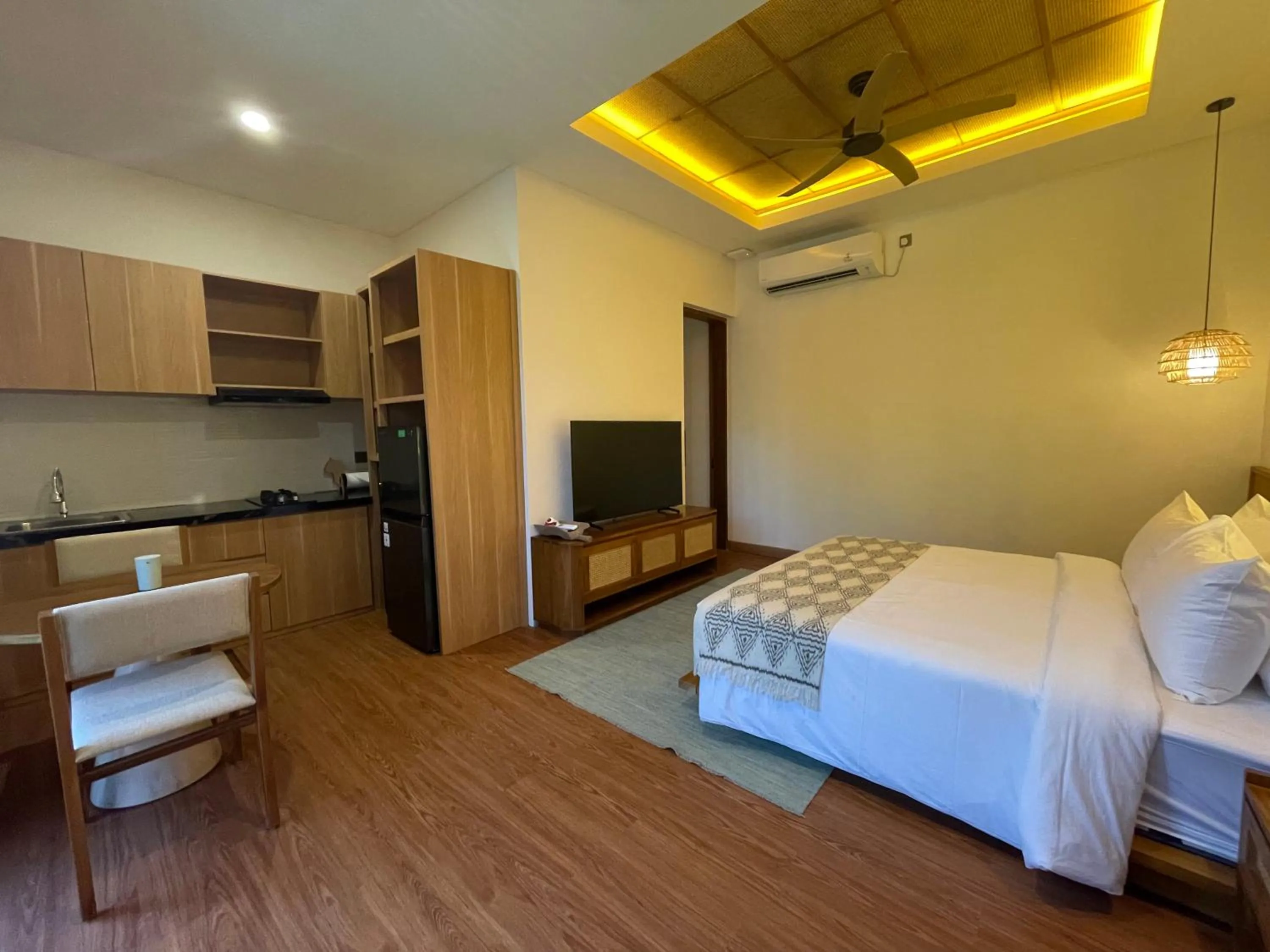 Bed in Leafy Home Canggu