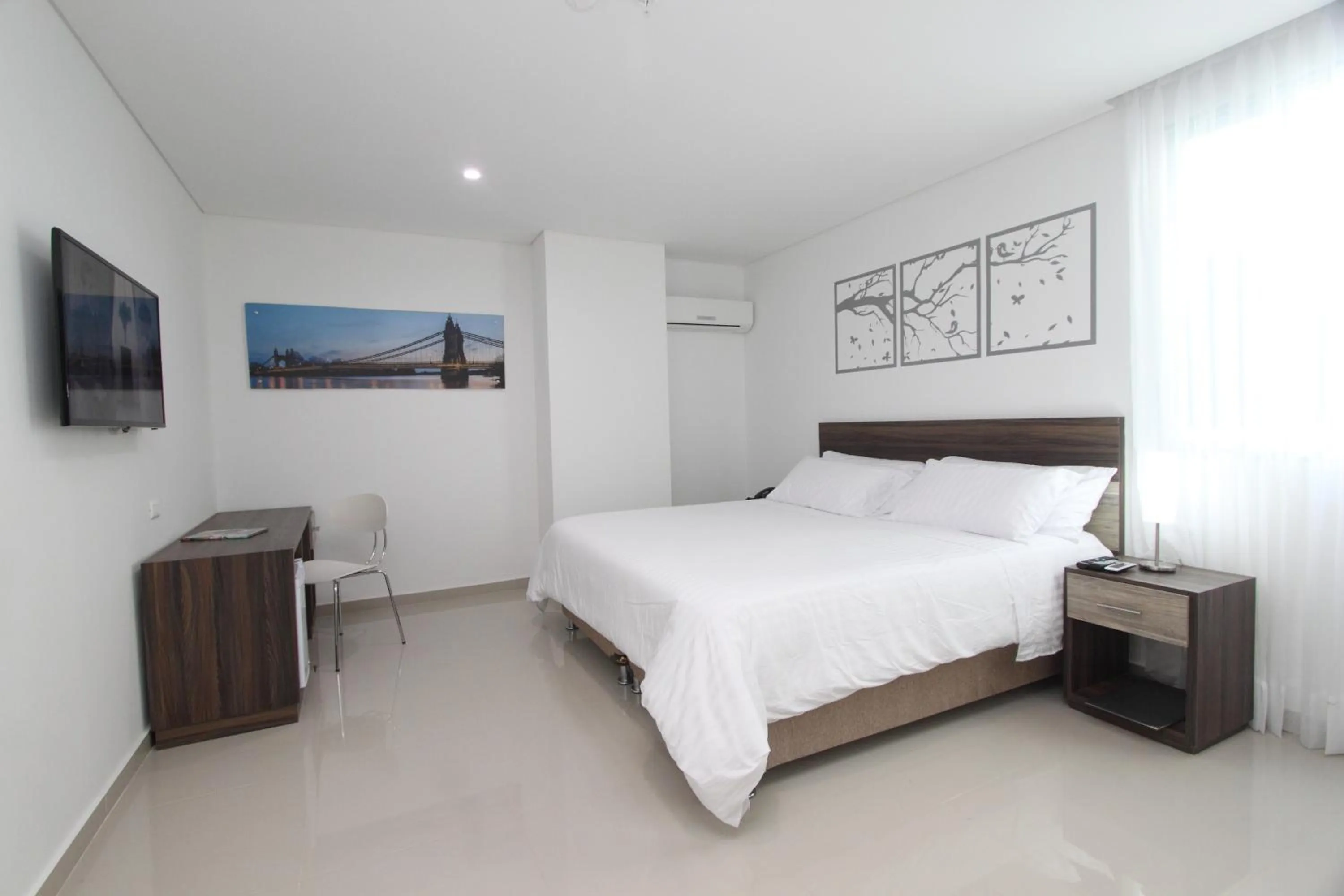 Bedroom, Bed in Hotel Oxford Barranquilla