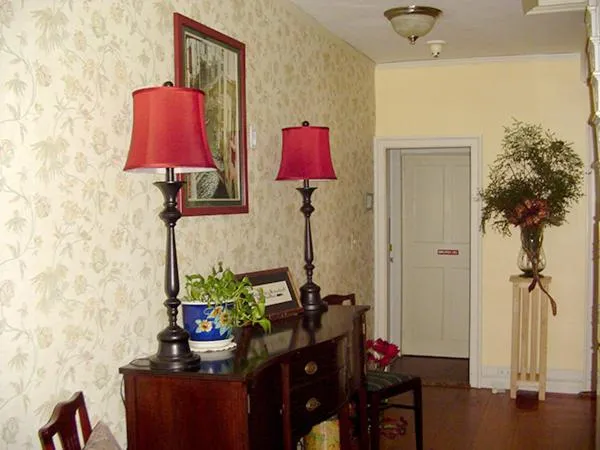 Decorative detail in Stephen Clay Homestead Bed and Breakfast