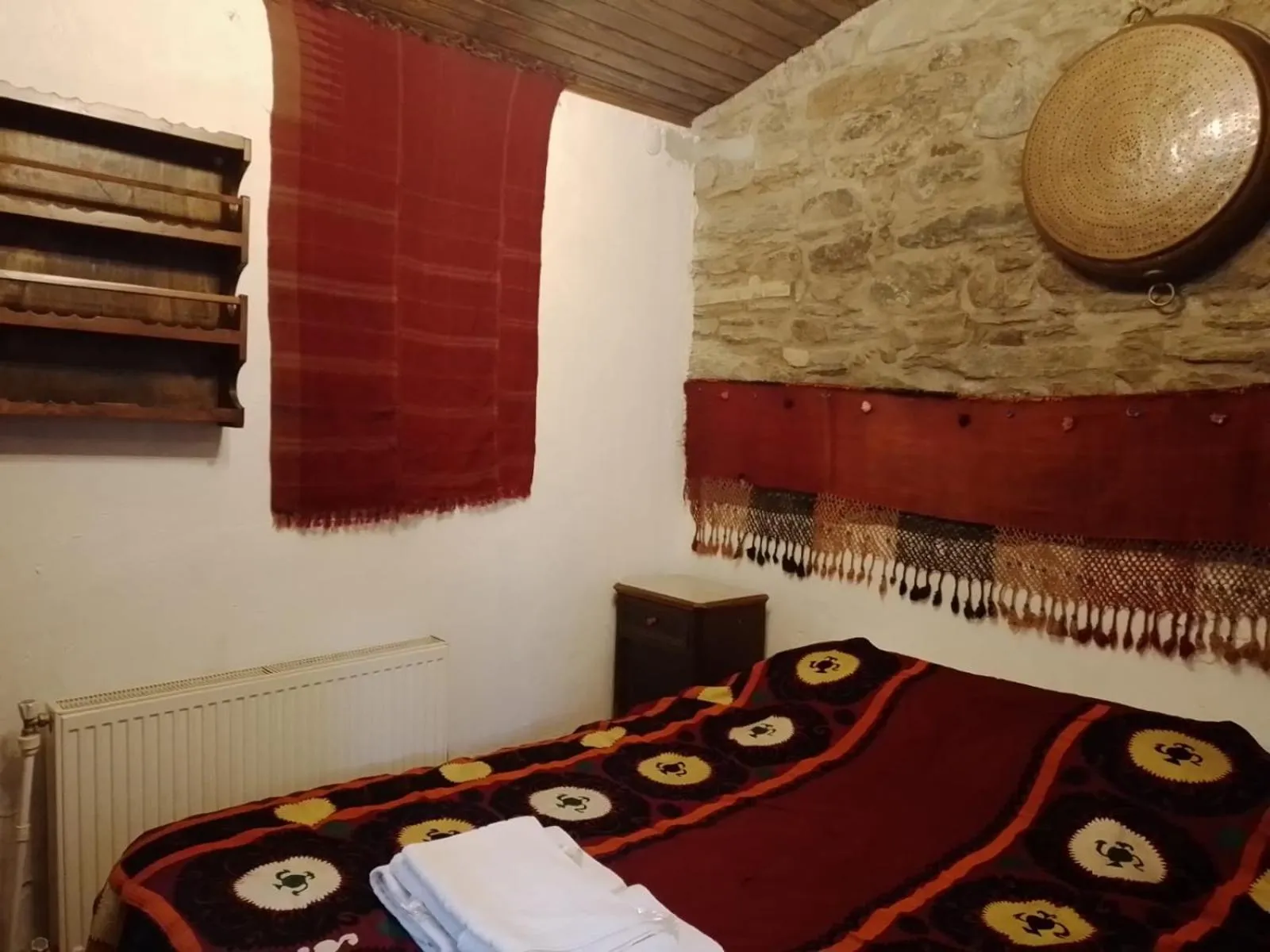 Bed in Şirince Lotus Konakları