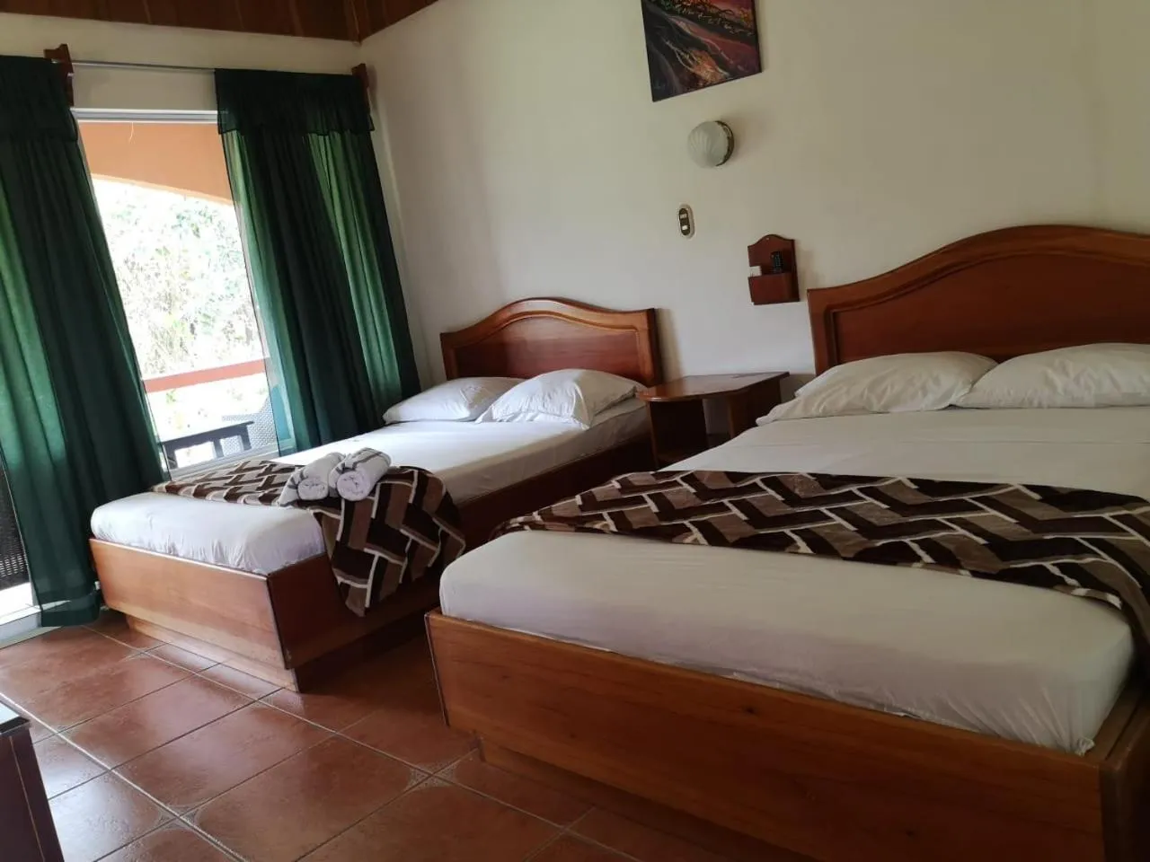 Bedroom, Bed in Hotel Sierra Arenal