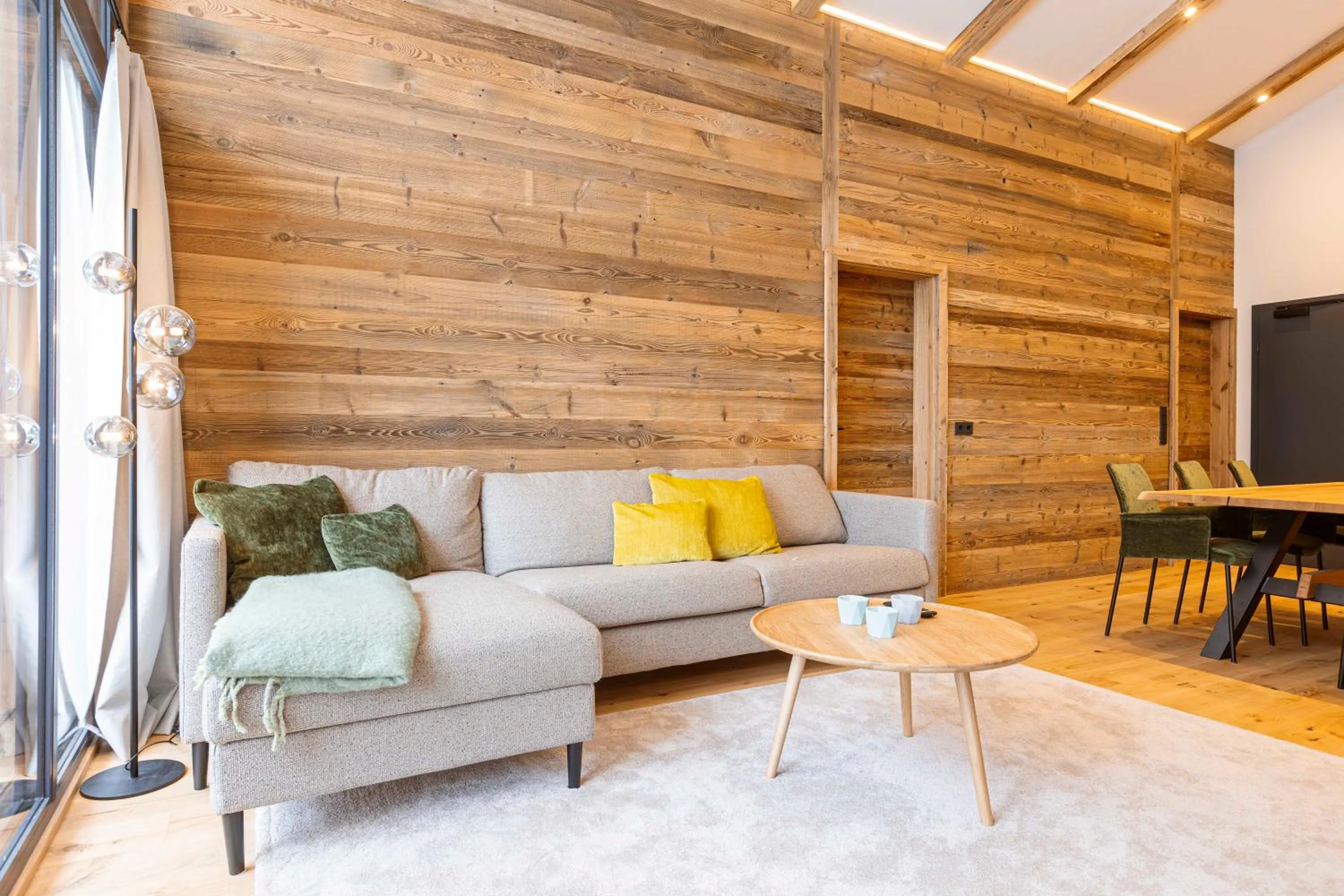 Living room in Saalbach Suites by ALPS RESORTS