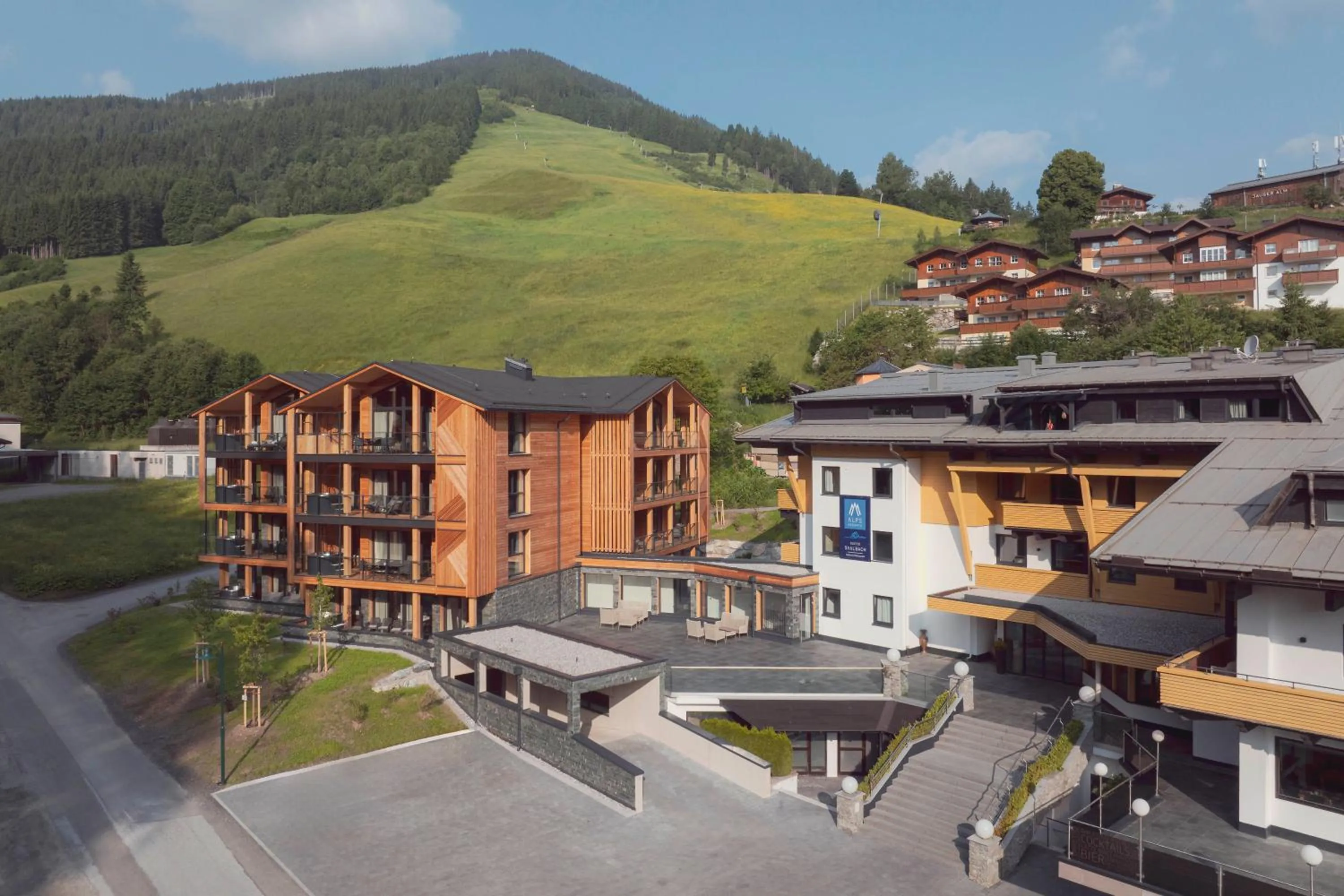 Property building in Saalbach Suites by ALPS RESORTS