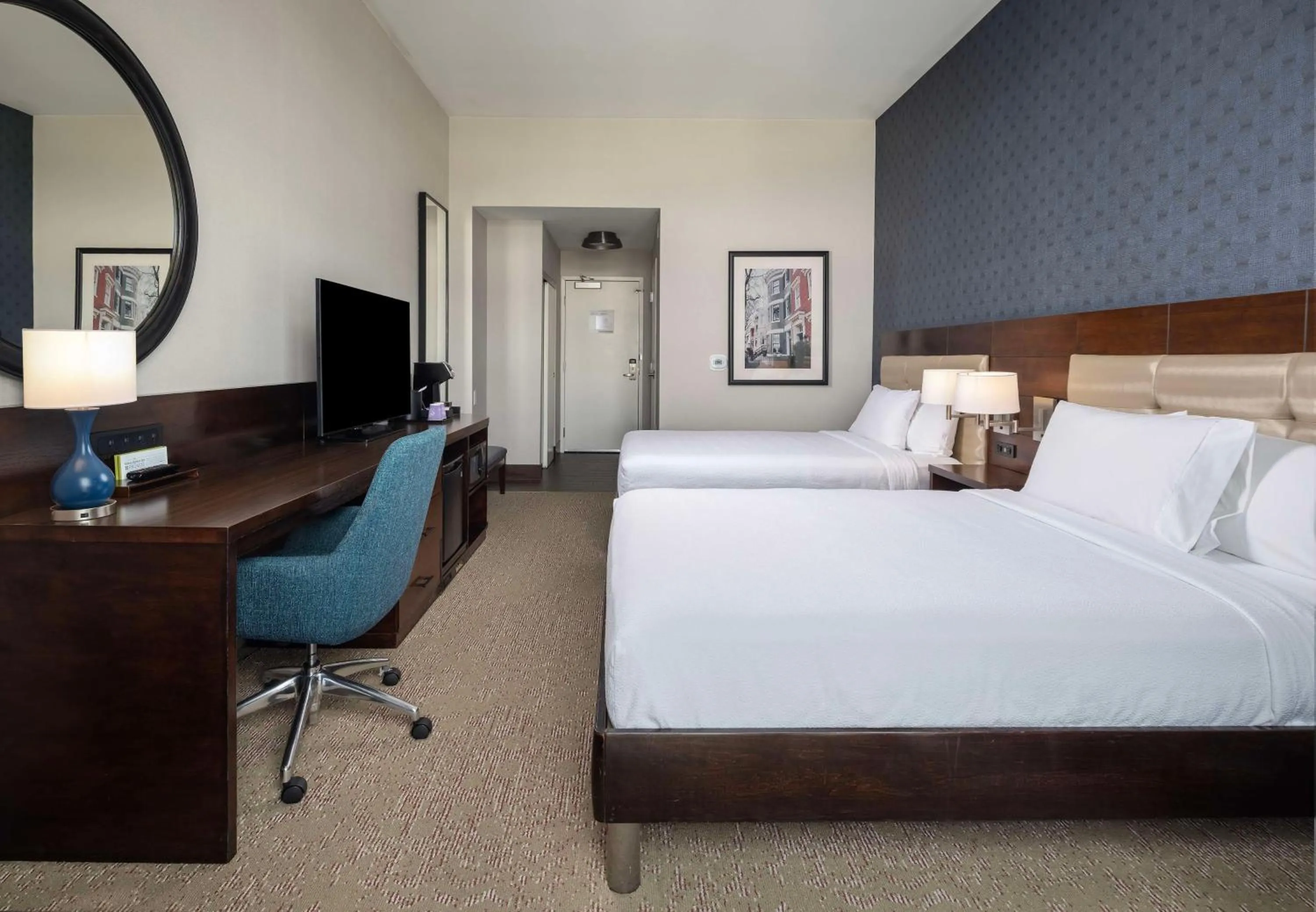 Bed in Hilton Garden Inn Washington DC/Georgetown Area