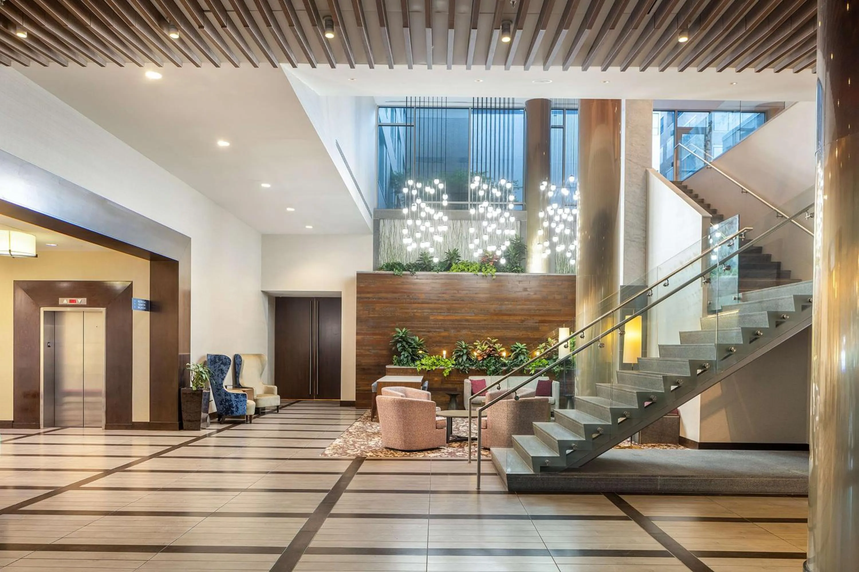 Lobby or reception in Hilton Garden Inn Washington DC/Georgetown Area