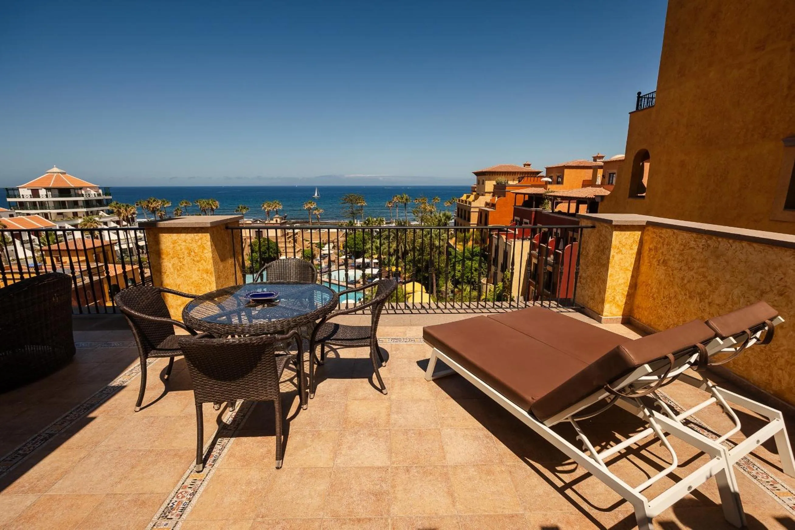 Balcony/Terrace in Europe Villa Cortes GL