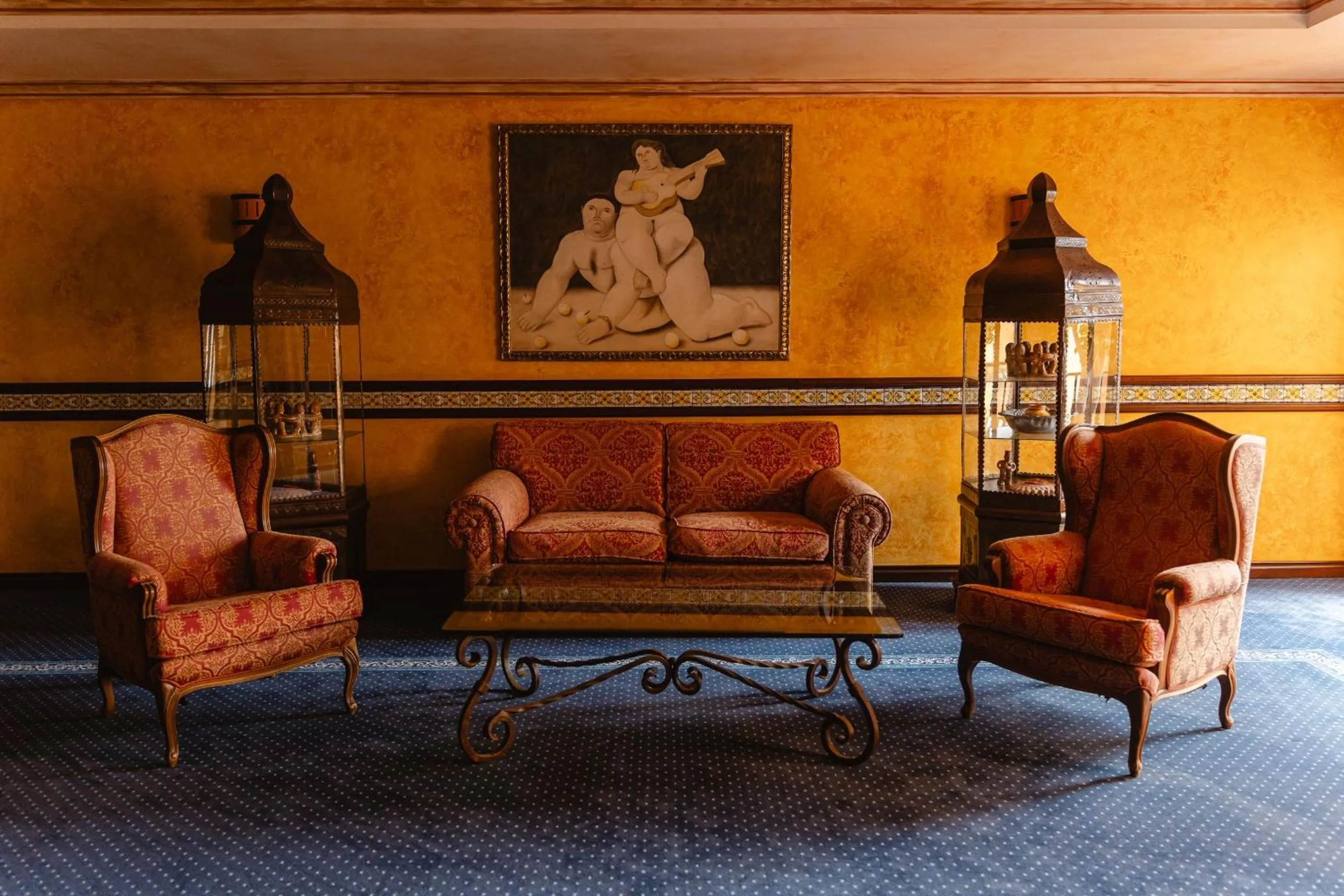 Living room in Europe Villa Cortes GL