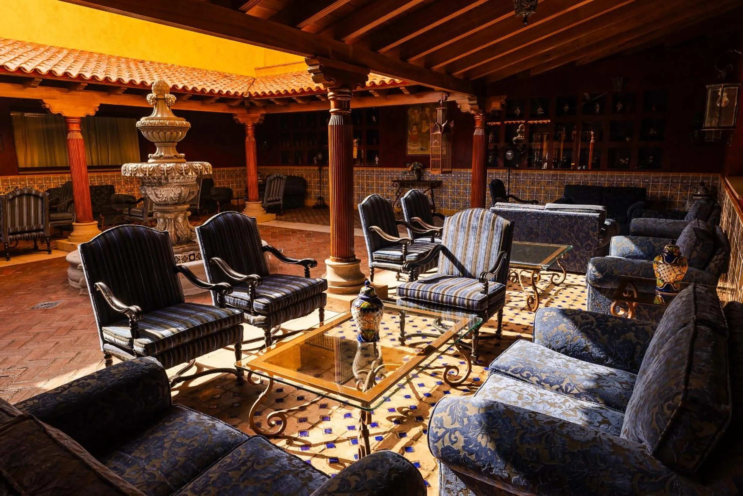 Living room in Europe Villa Cortes GL