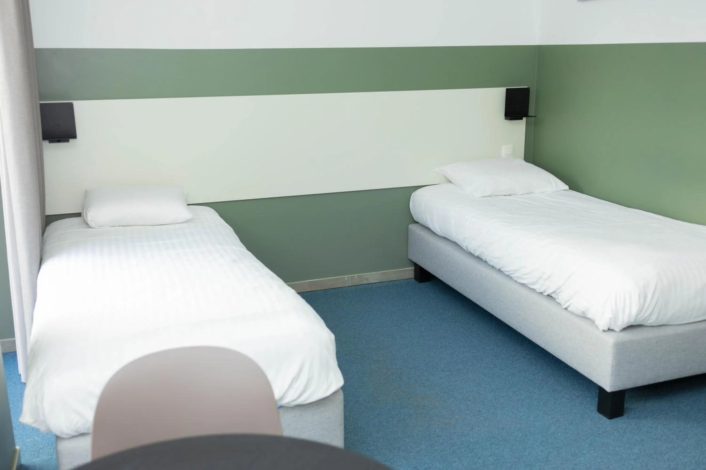 Bedroom, Bed in City Housing Genk