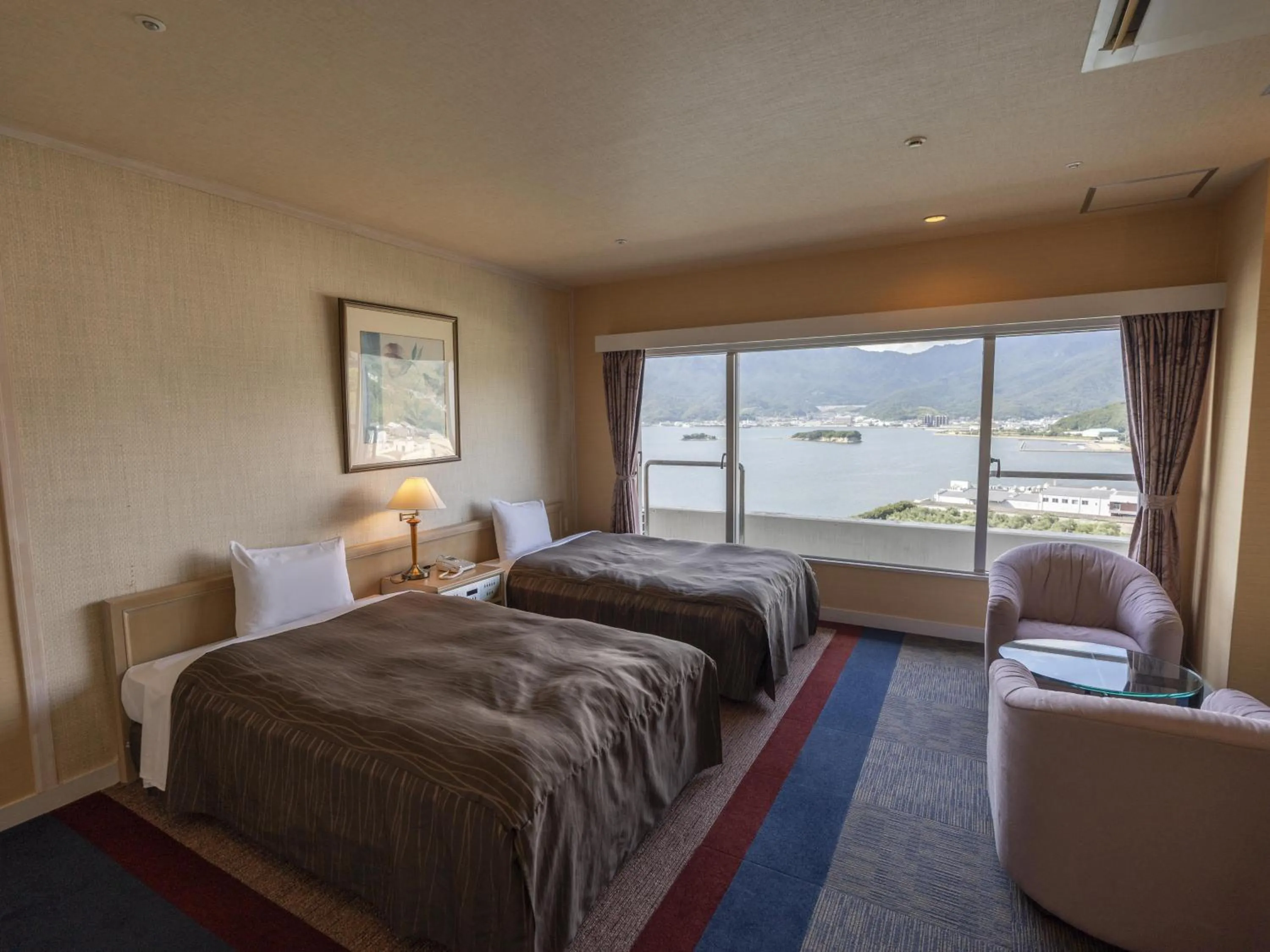 Photo of the whole room, Bed in Bay Resort Hotel Shodoshima