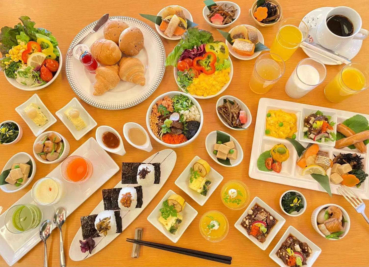 Breakfast in Bay Resort Hotel Shodoshima