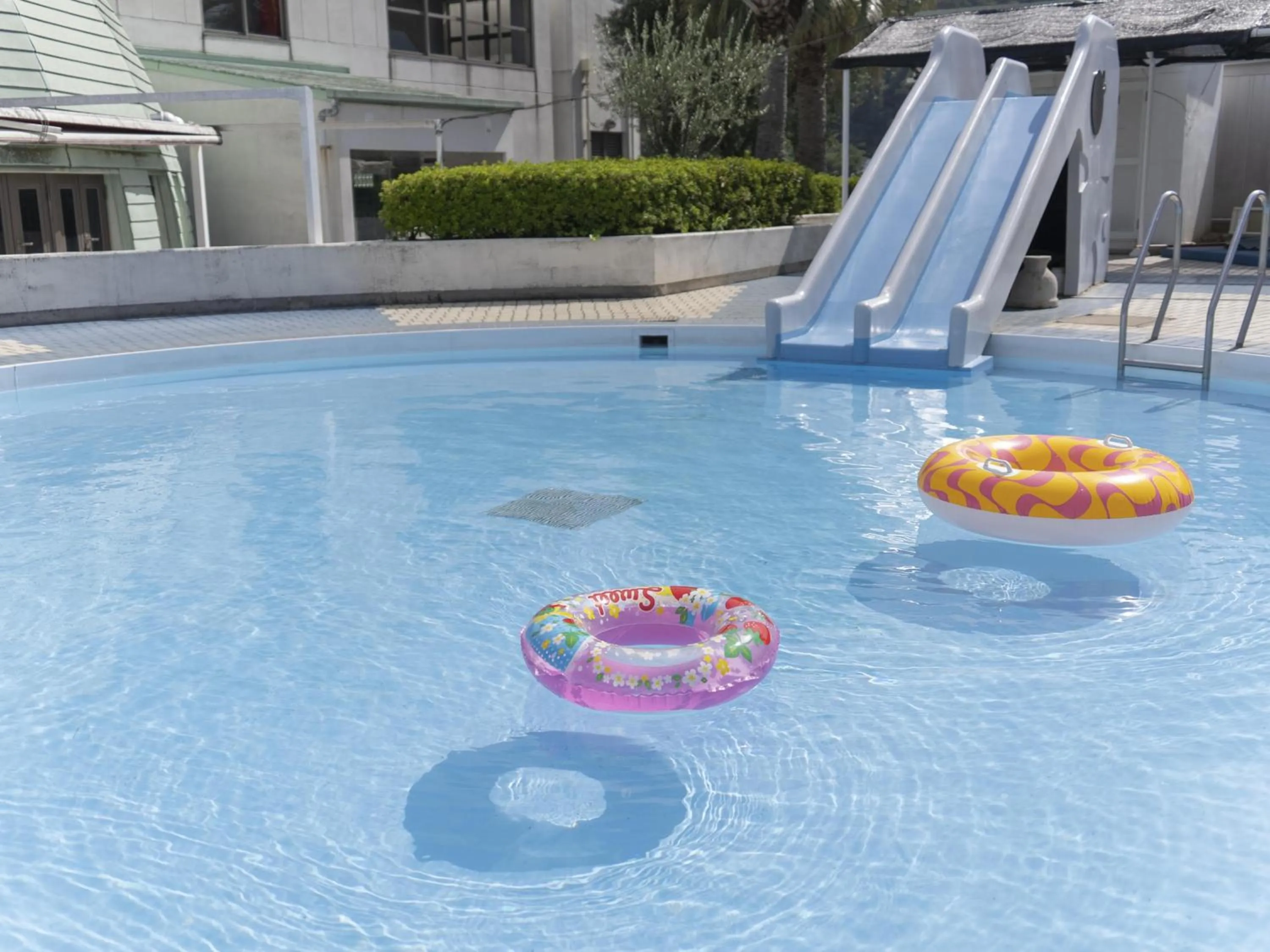 Swimming pool in Bay Resort Hotel Shodoshima