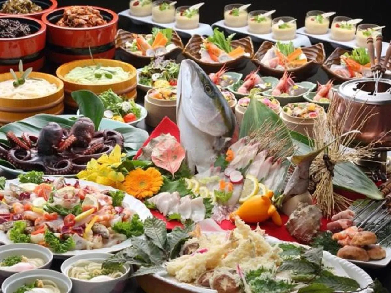 Dinner in Bay Resort Hotel Shodoshima