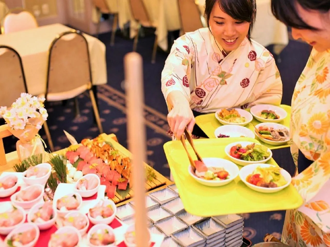 Dinner in Bay Resort Hotel Shodoshima