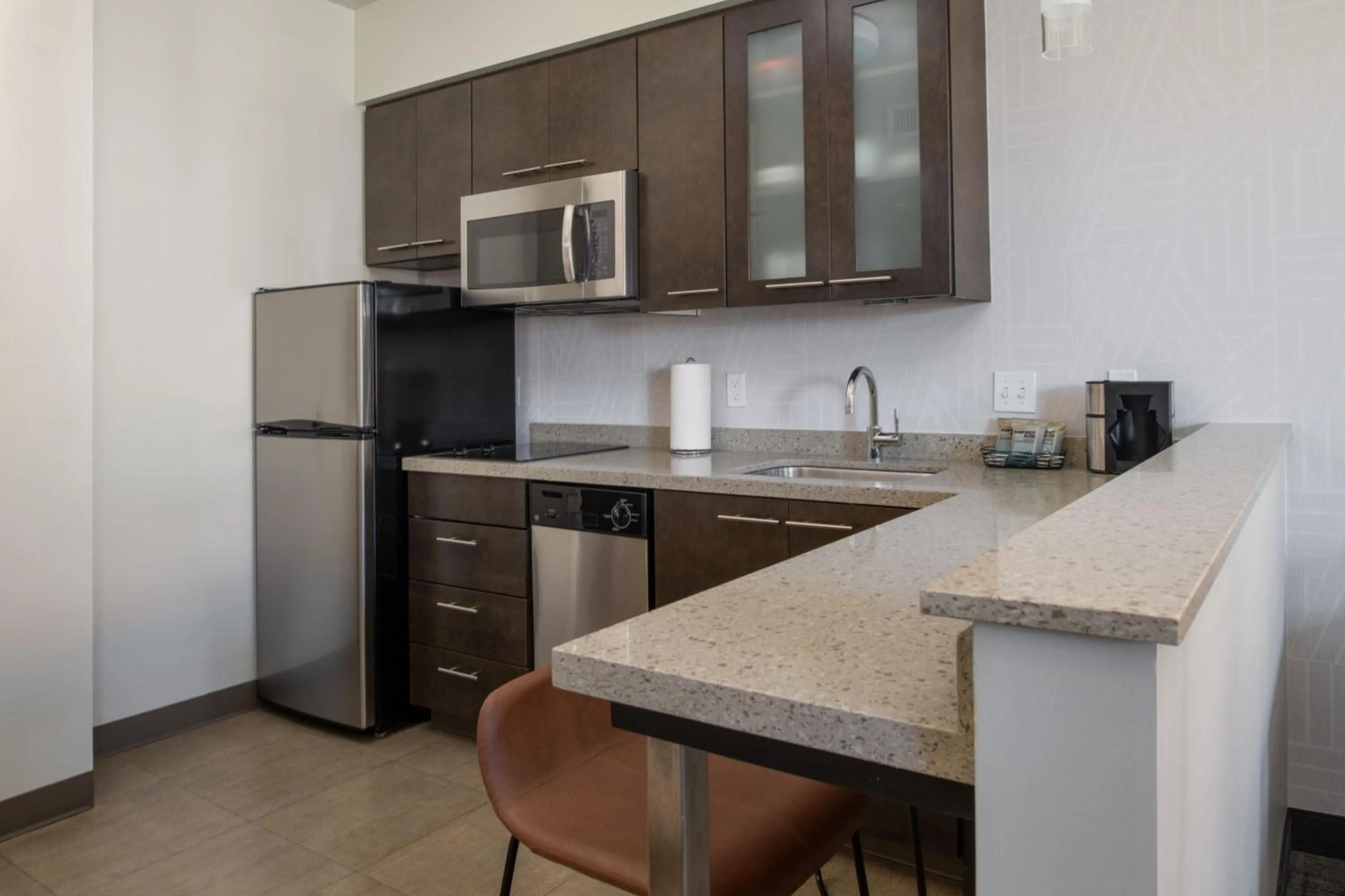 Kitchen or kitchenette in Residence Inn by Marriott Portland Downtown/Pearl District