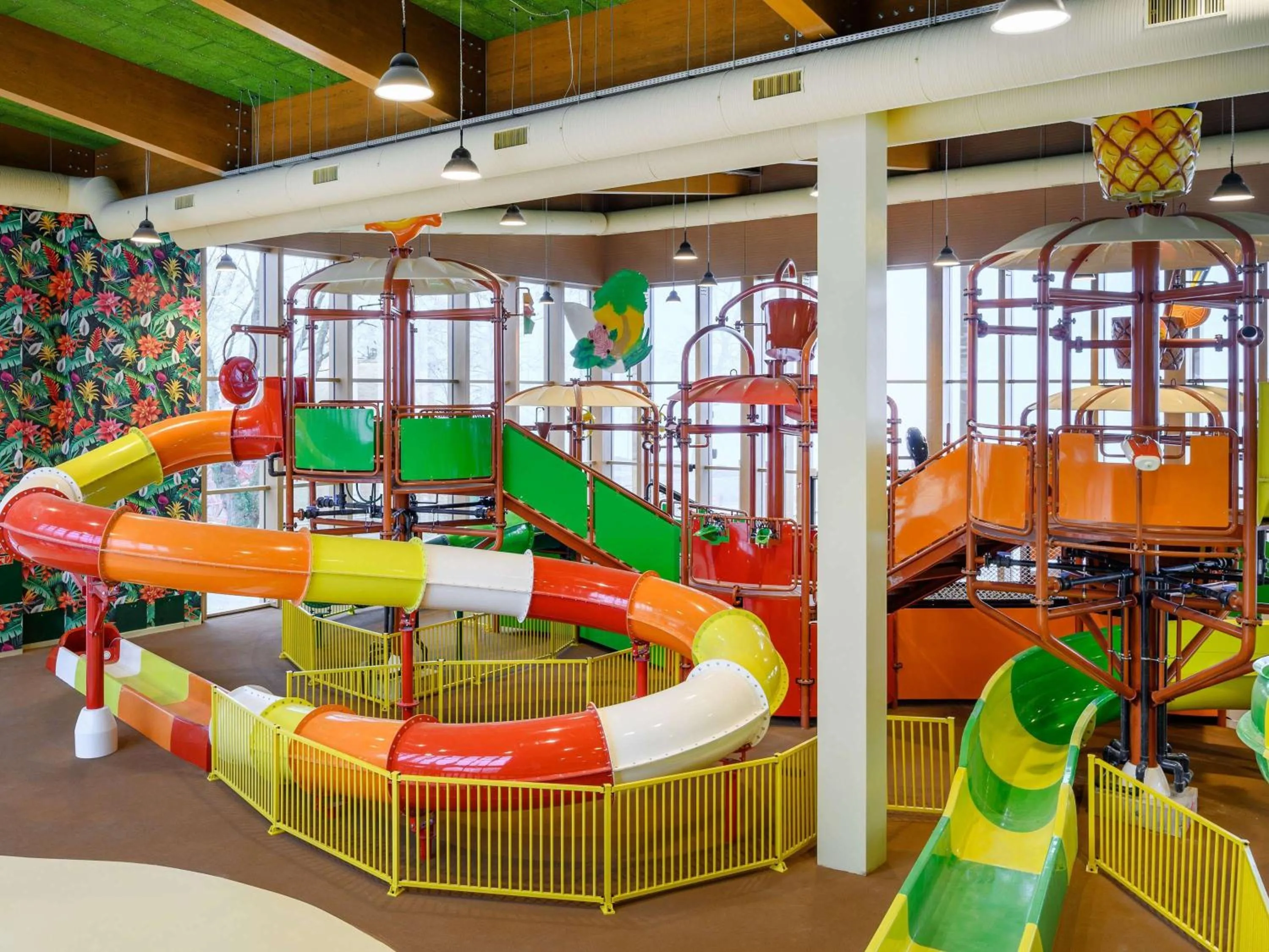 Pool view in Mövenpick Balaland Resort Lake Balaton