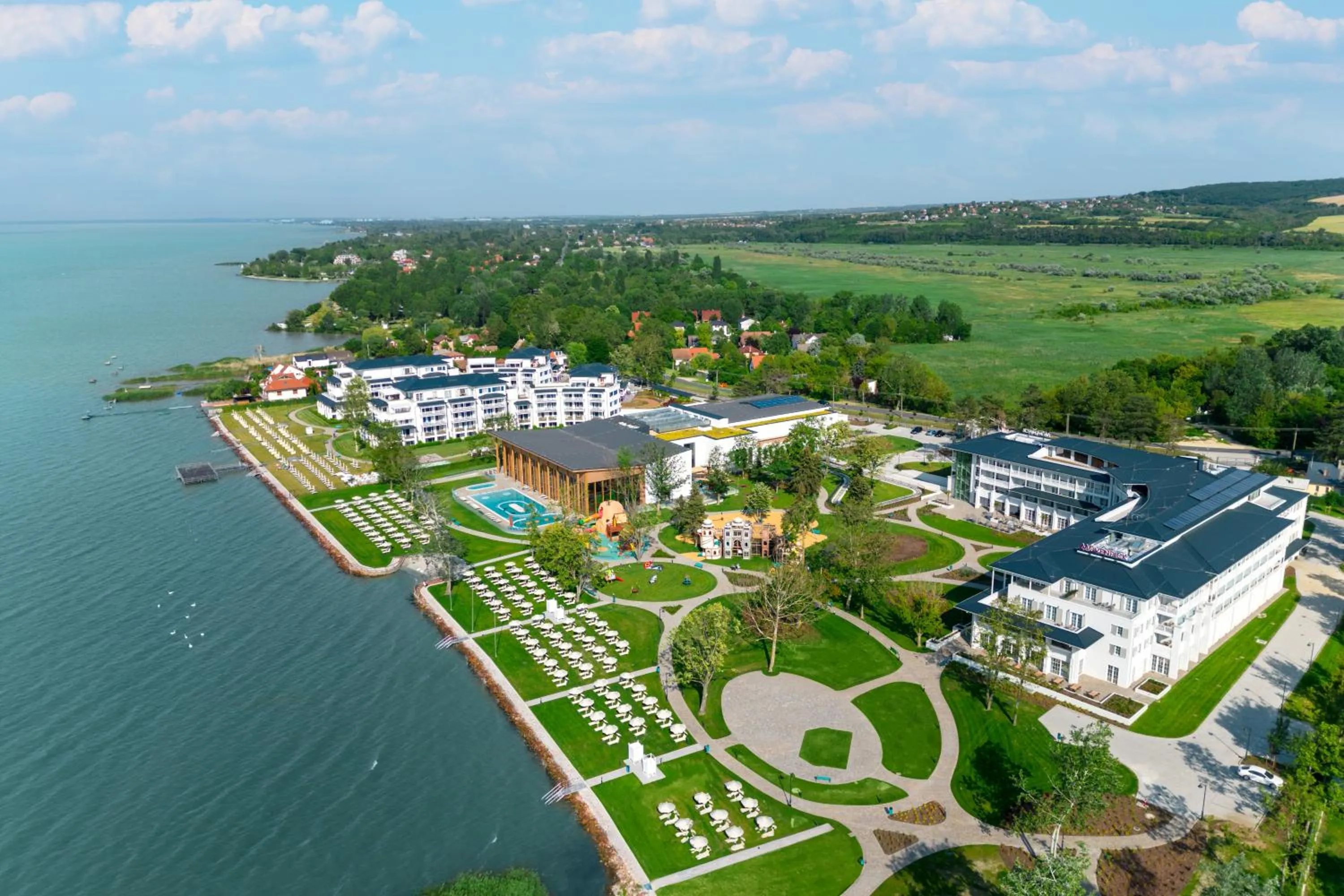 Property building in Mövenpick Balaland Resort Lake Balaton