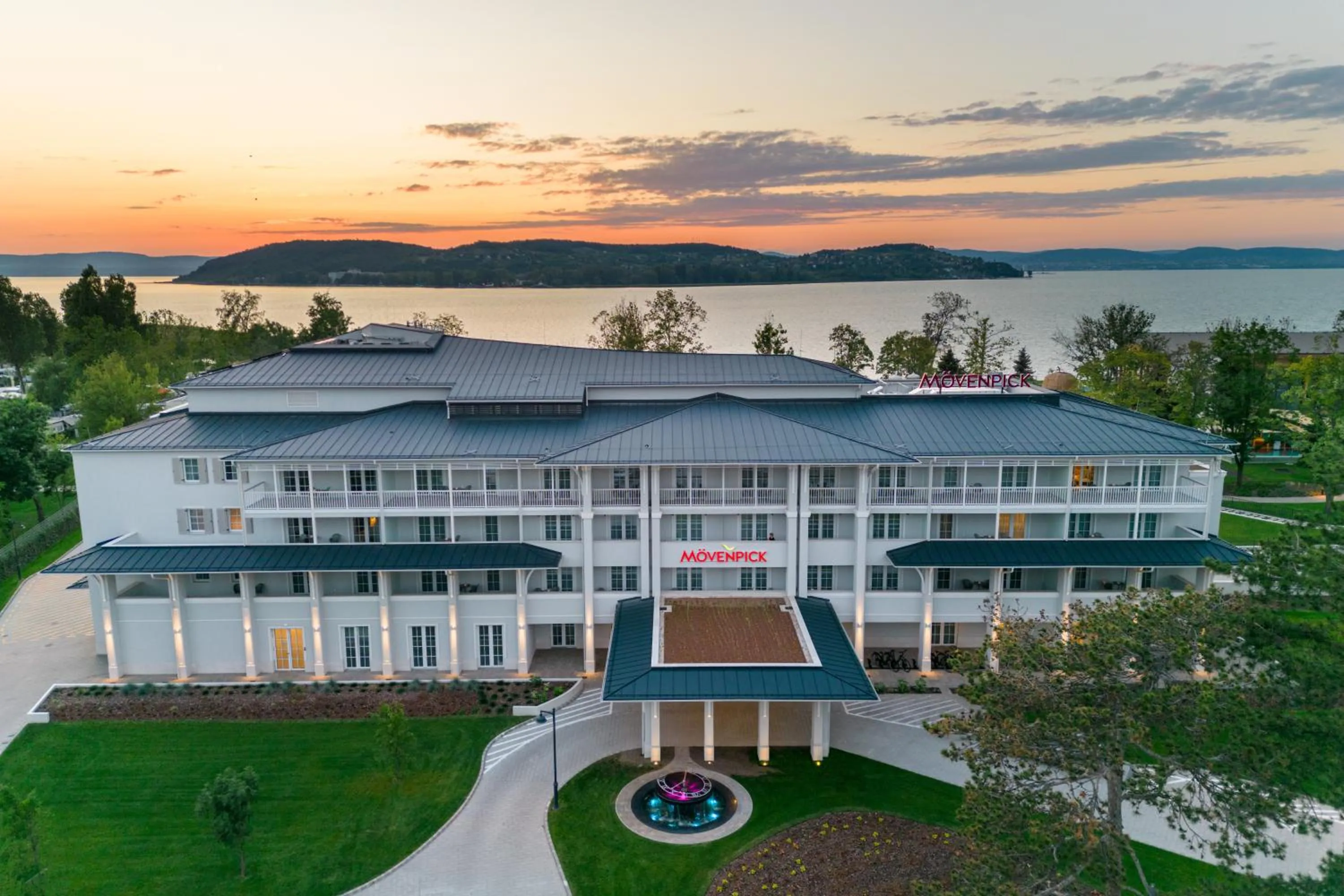 Property building in Mövenpick Balaland Resort Lake Balaton