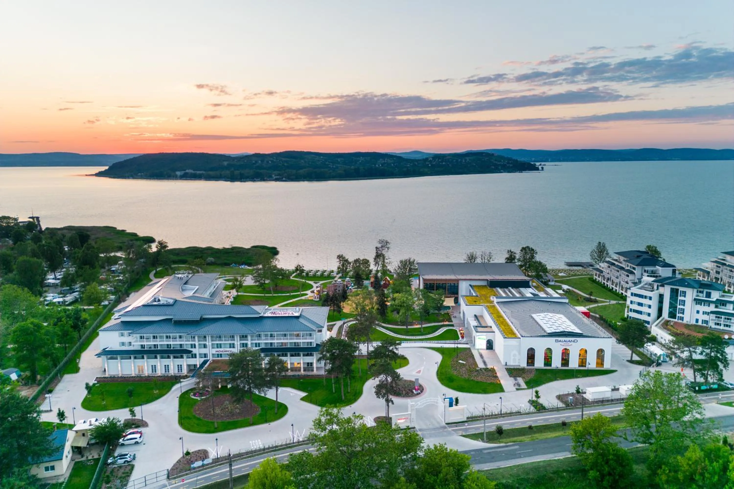 Property building in Mövenpick Balaland Resort Lake Balaton