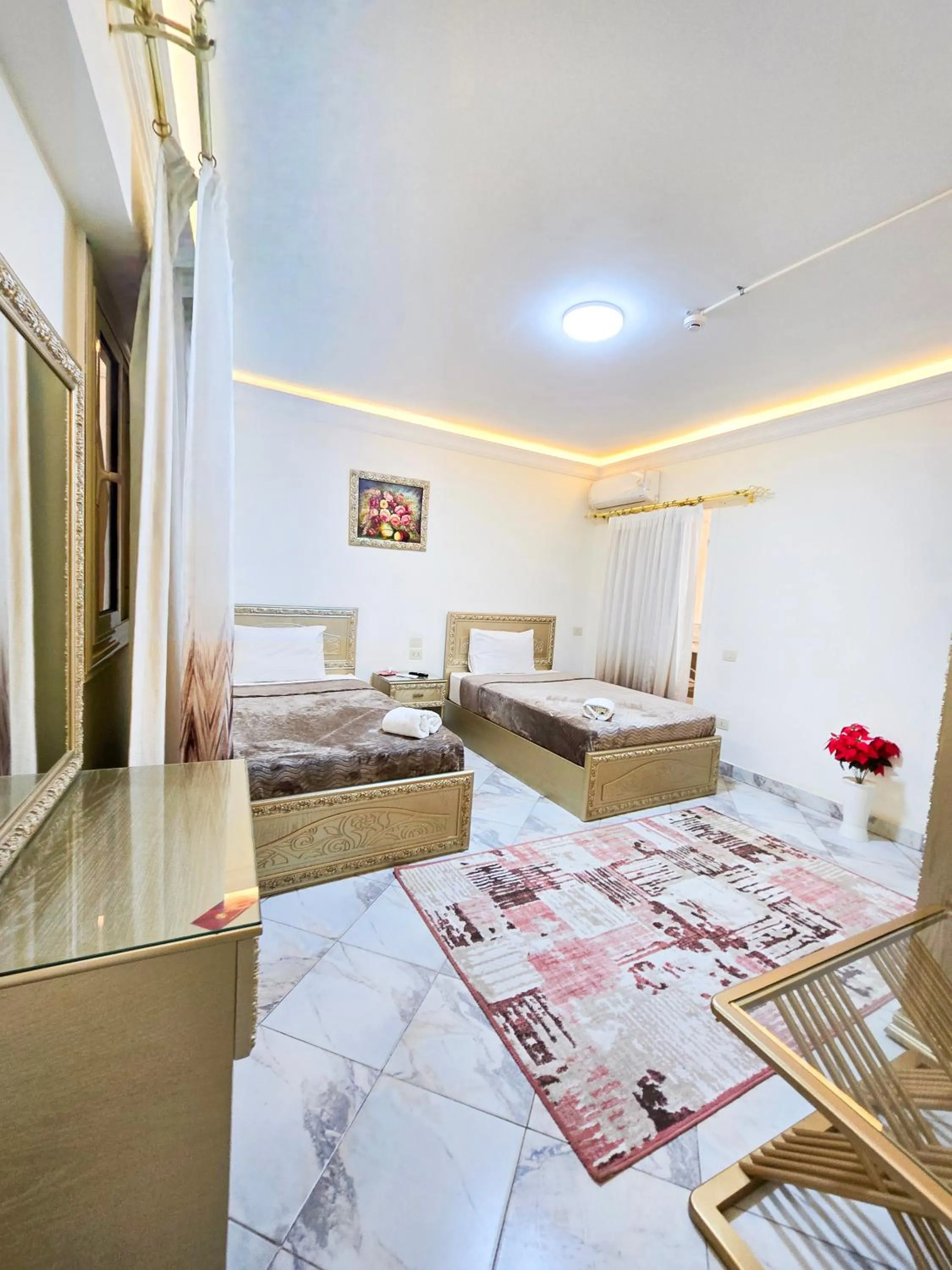 Bedroom, Bed in Afnan Cairo Airport